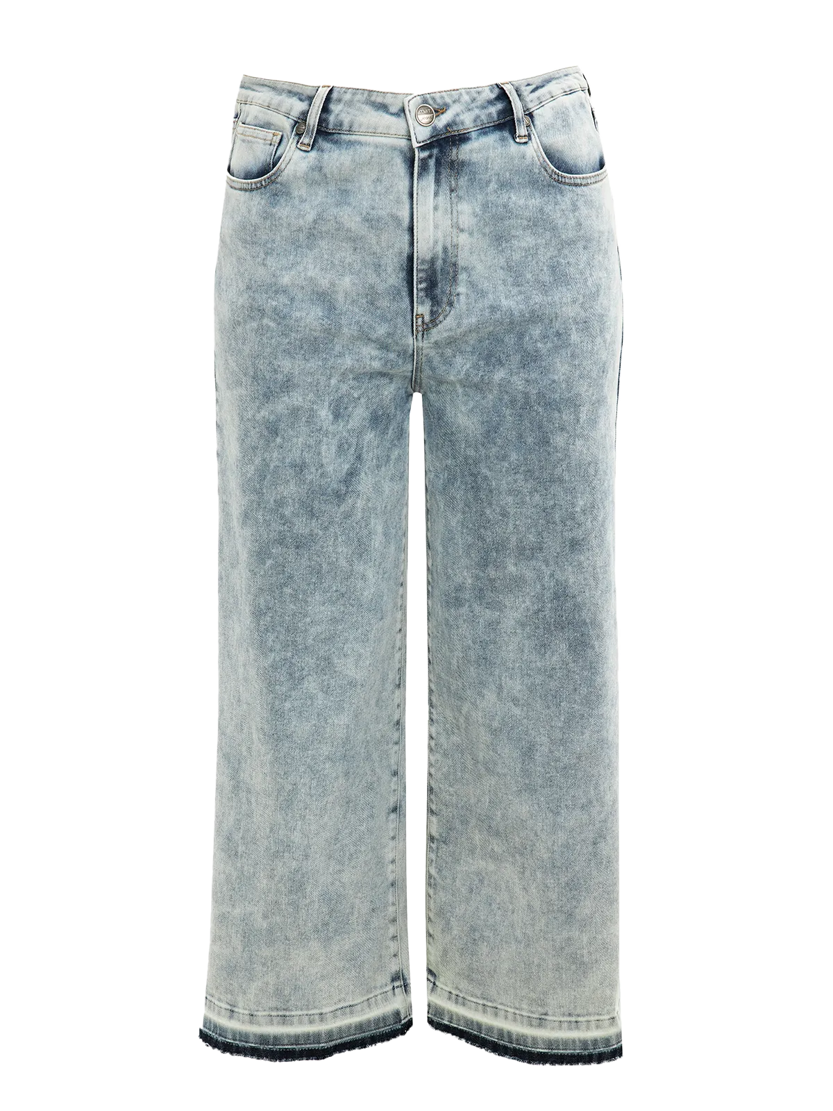 Jean large en coton mélangé Jean brut