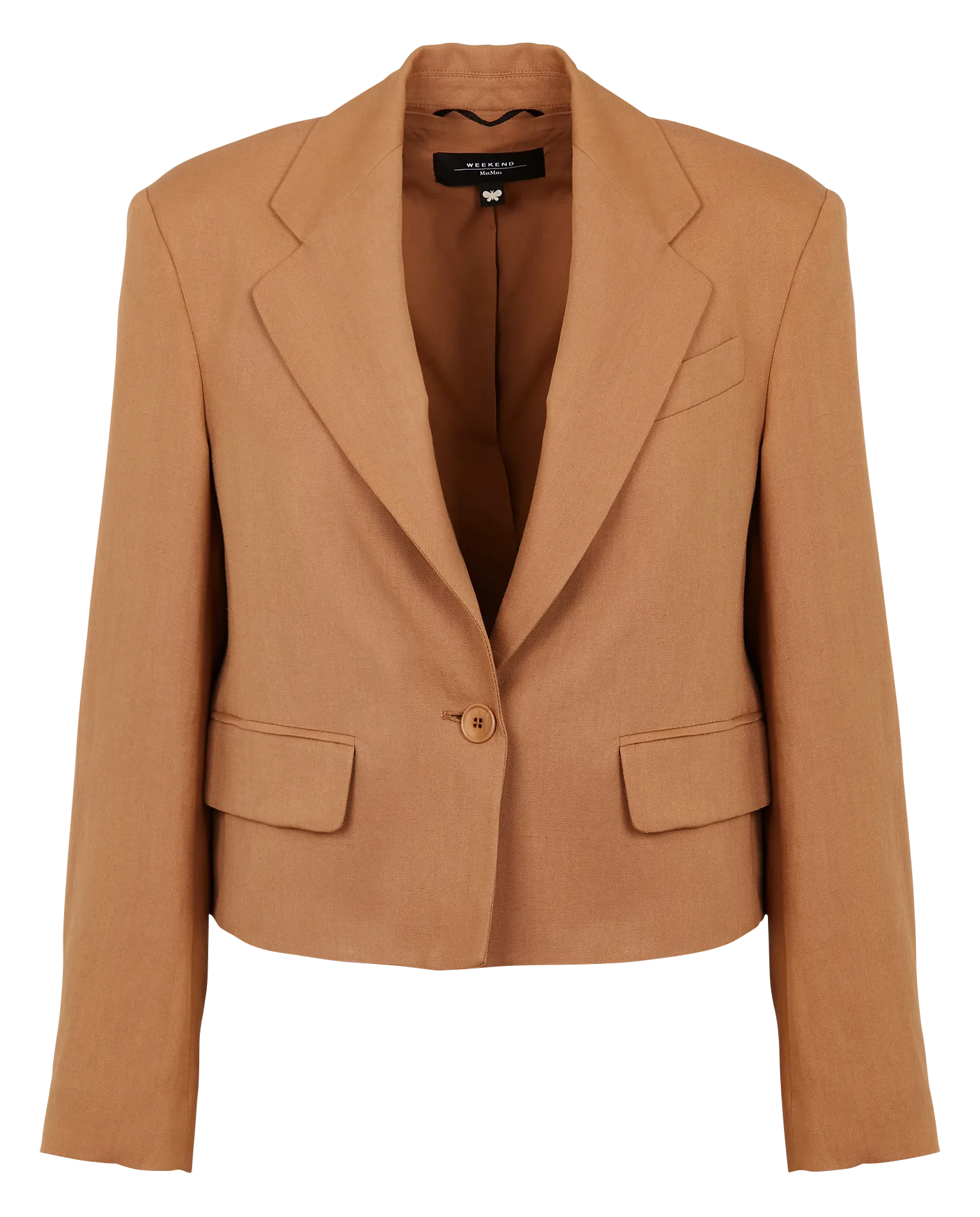 Veste tailleur droite Doré CANTICO