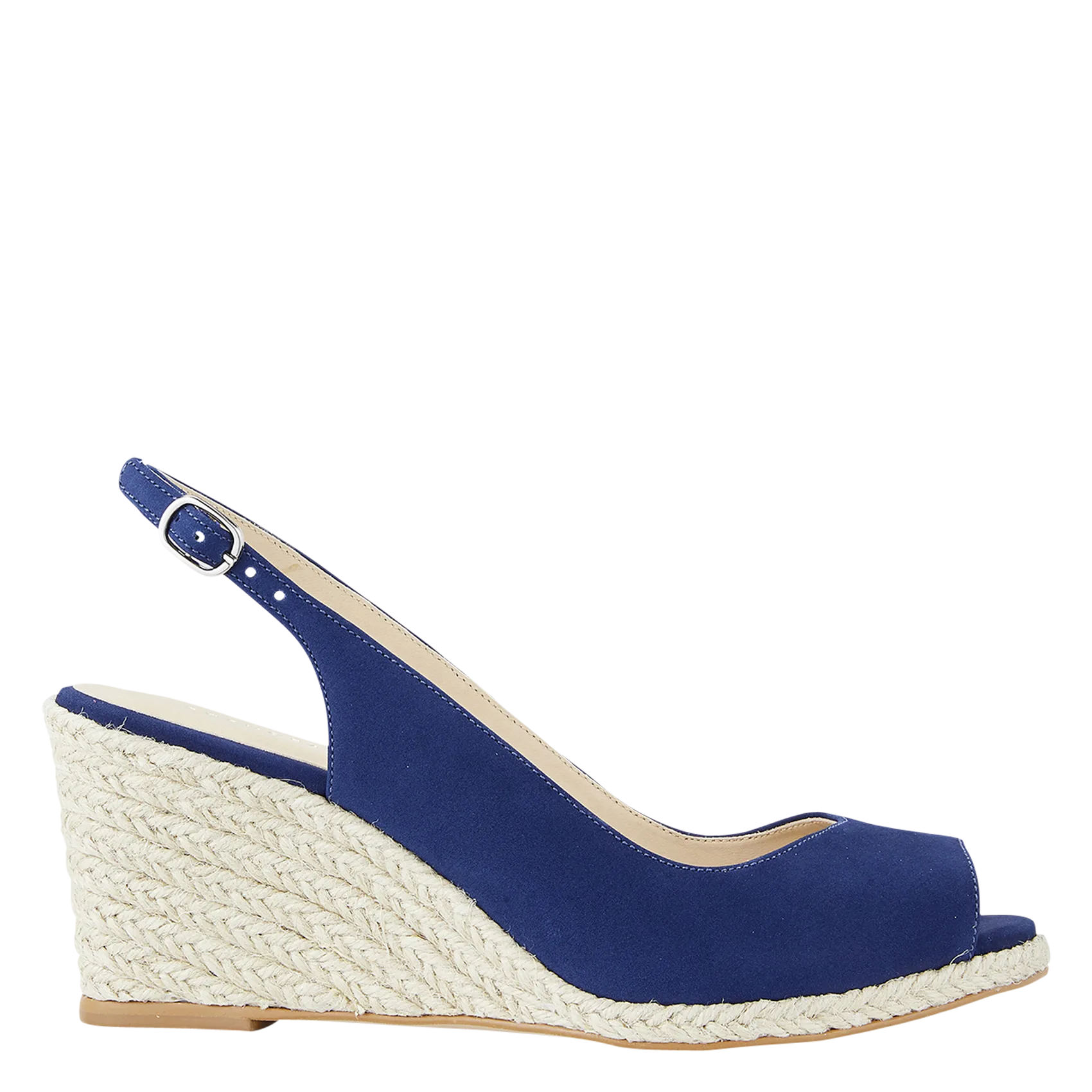 Espadrilles en cuir Bleu ZENIANA