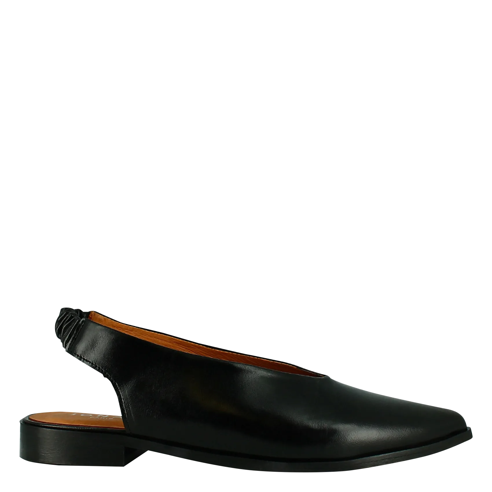 Ballerines en cuir Noir ACAJOU