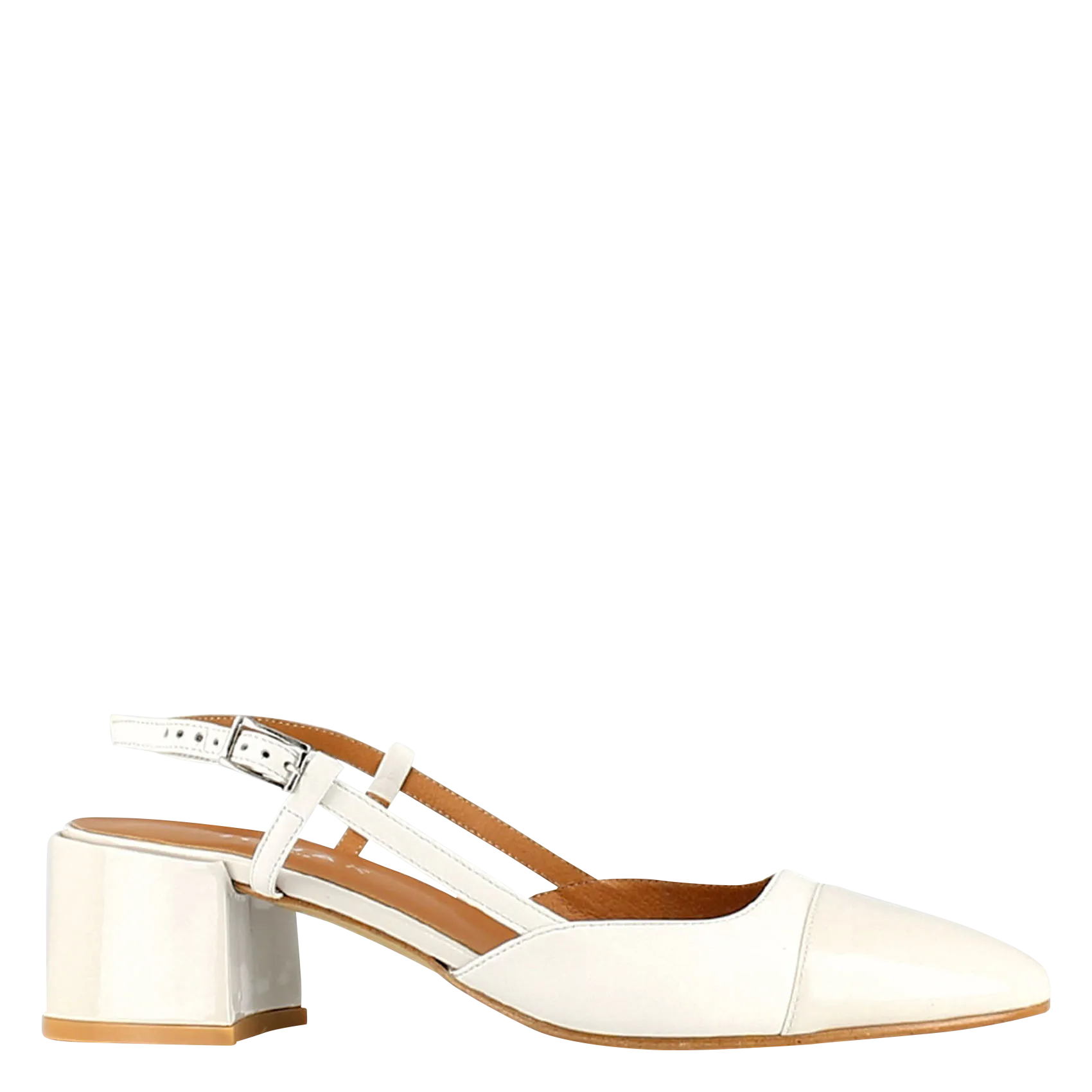 Babies en cuir Blanc DHAPOPY