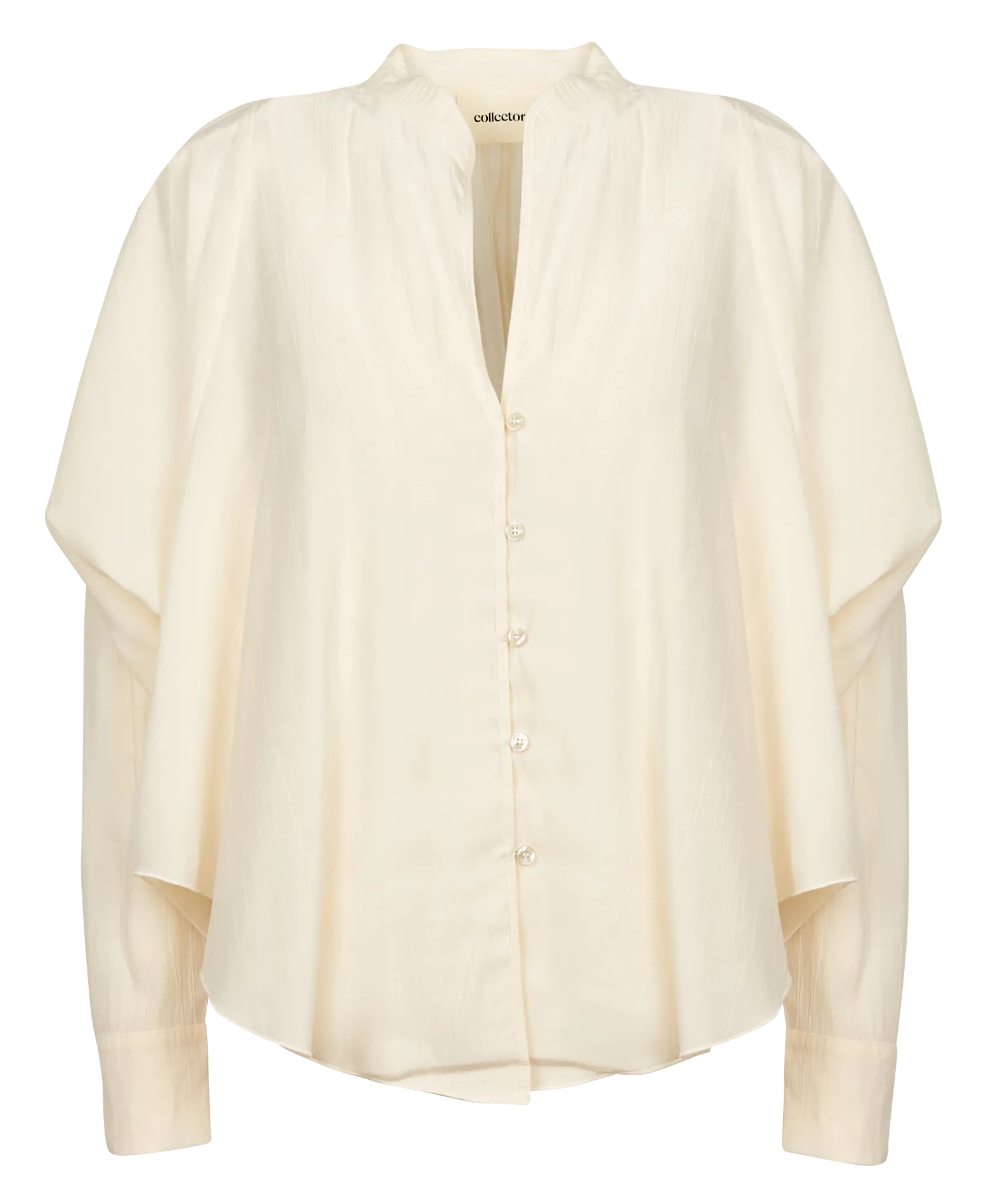 Chemisier col V ample Beige BONNIE