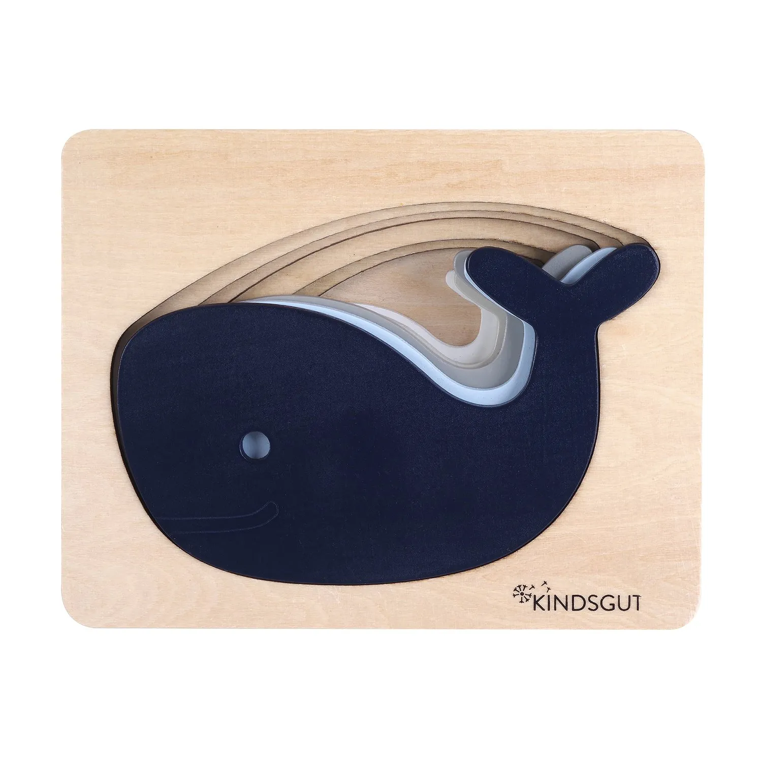 Jeu' de'eveil - puzzle animaux lapin Bleu