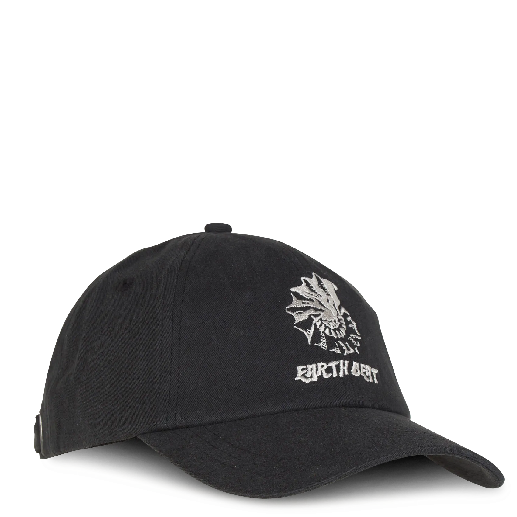 Casquette brodée en coton bio Noir SAFOSSIL