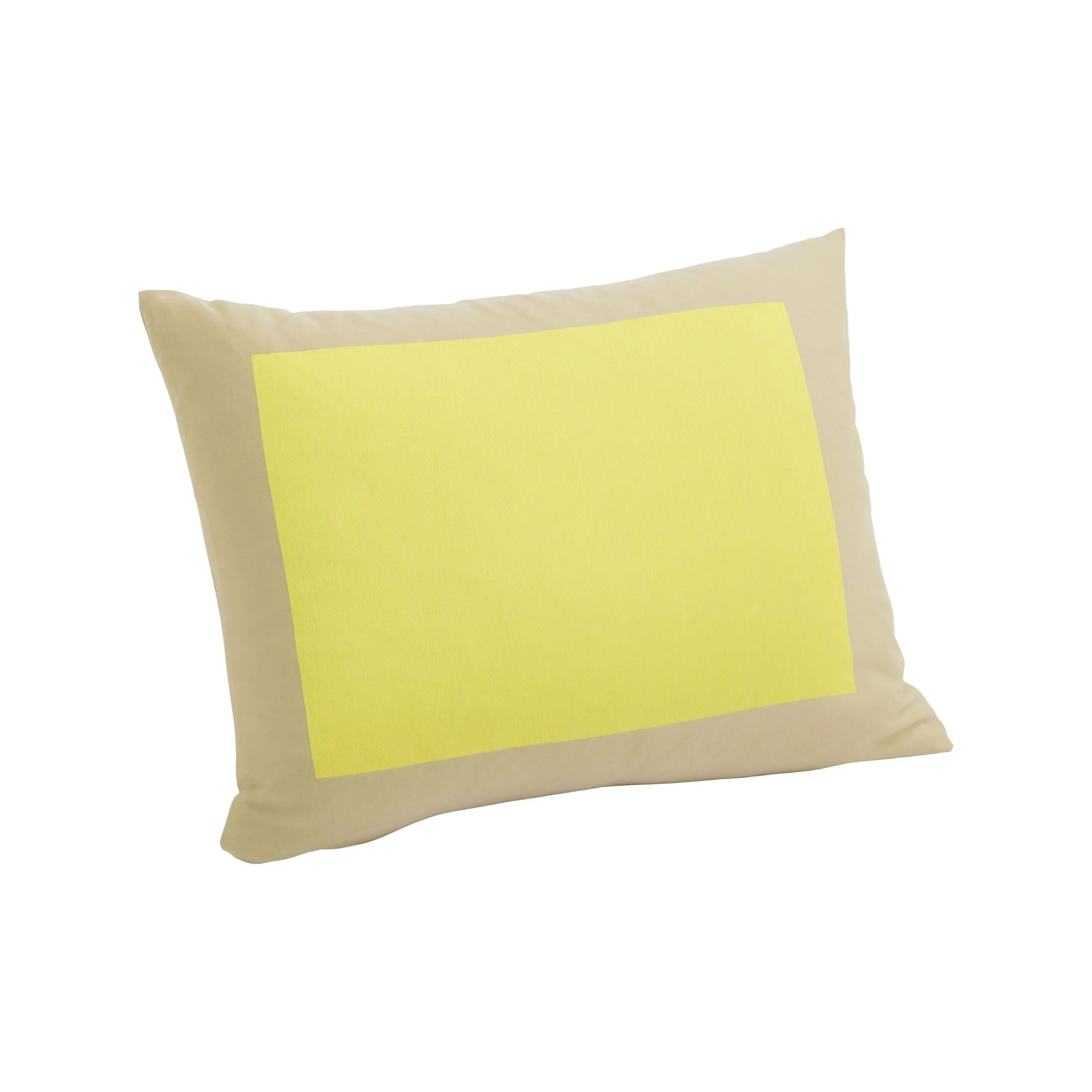 Coussin tissu Jaune RAM
