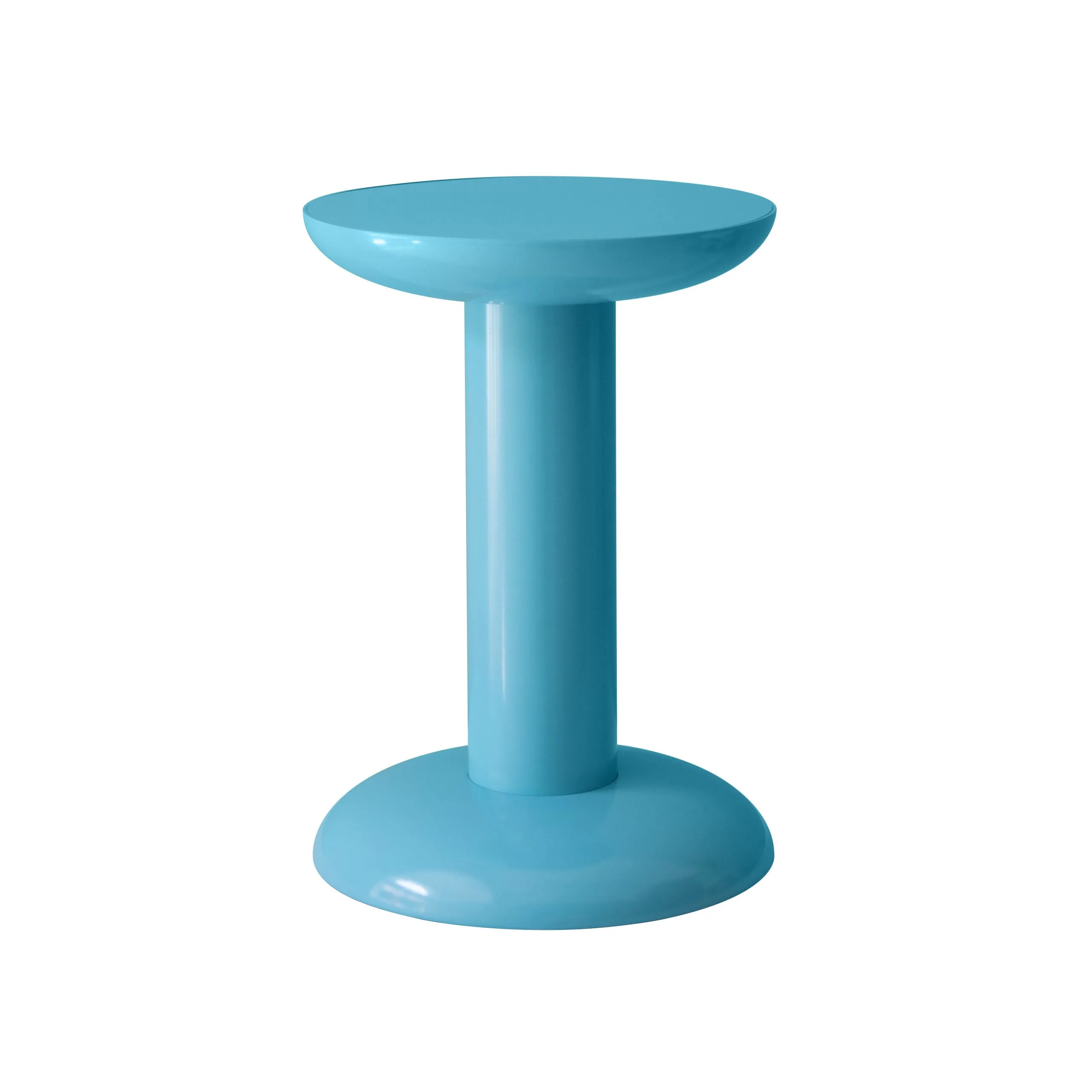 Table d'appoint métal Bleu THING