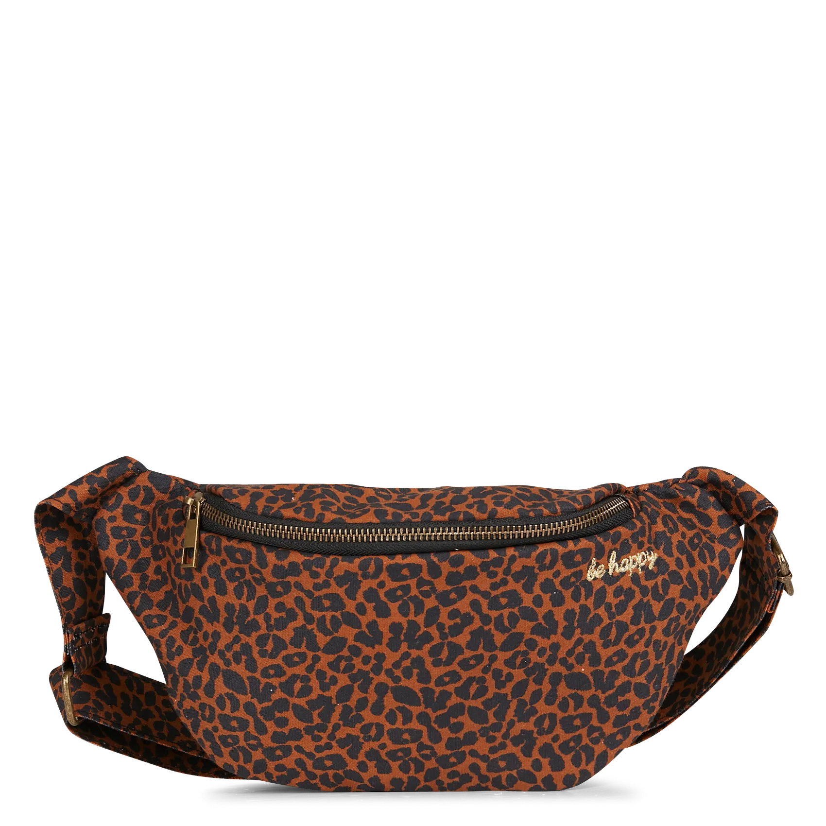 Sac banane en coton Noir SALOME