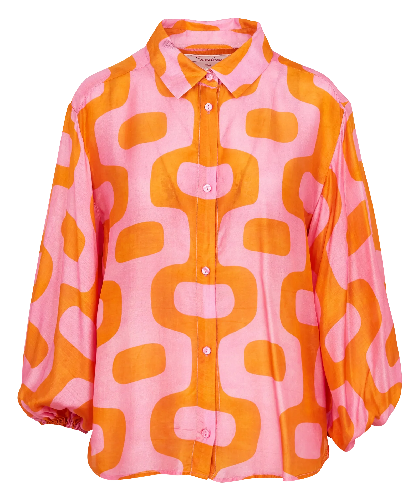 Chemise fluide à imprimé graphique Multicolore JOE