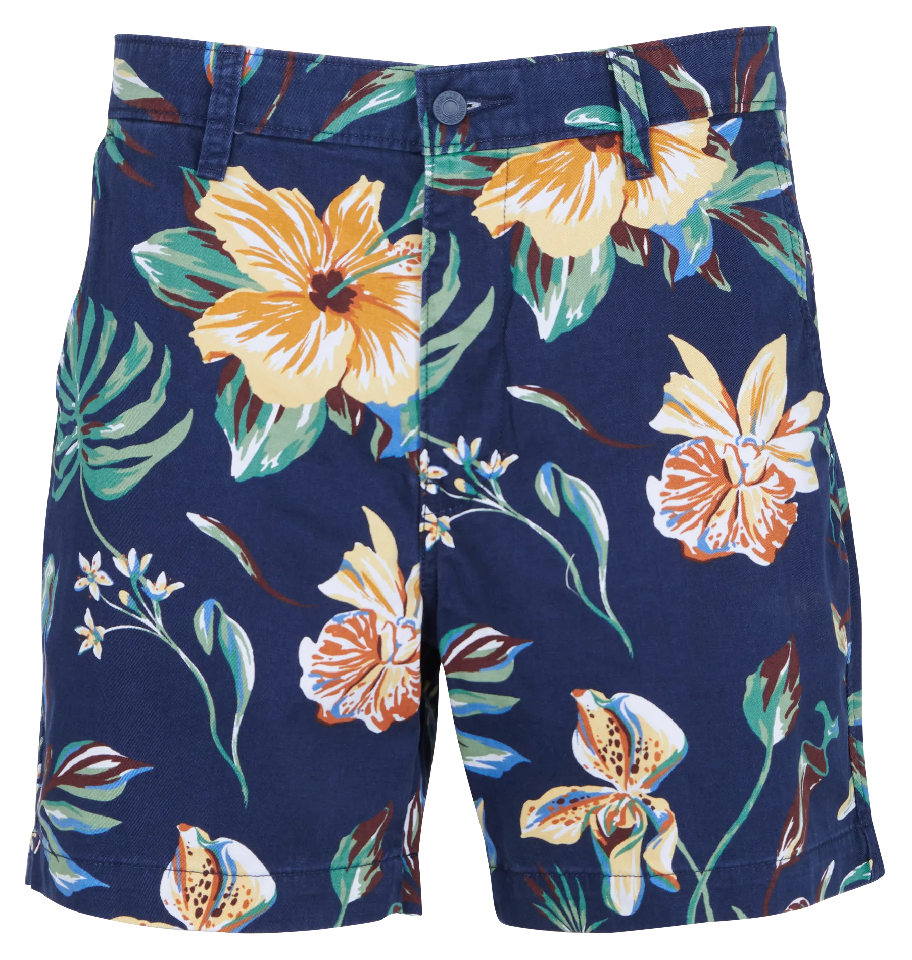 Short imprimé en coton Bleu XX AUTHENTIC