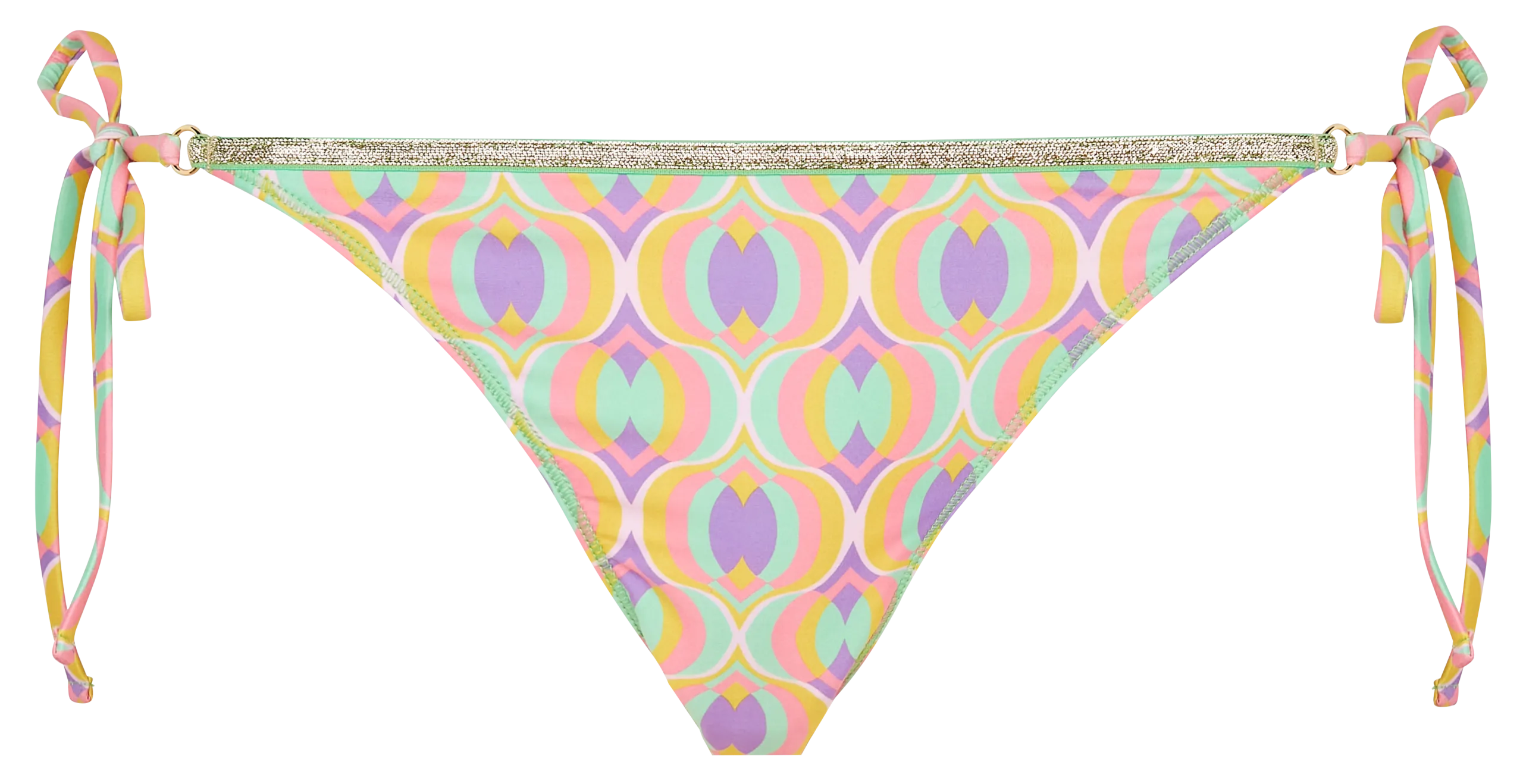 Bas de maillot imprimé Multicolore LAURA