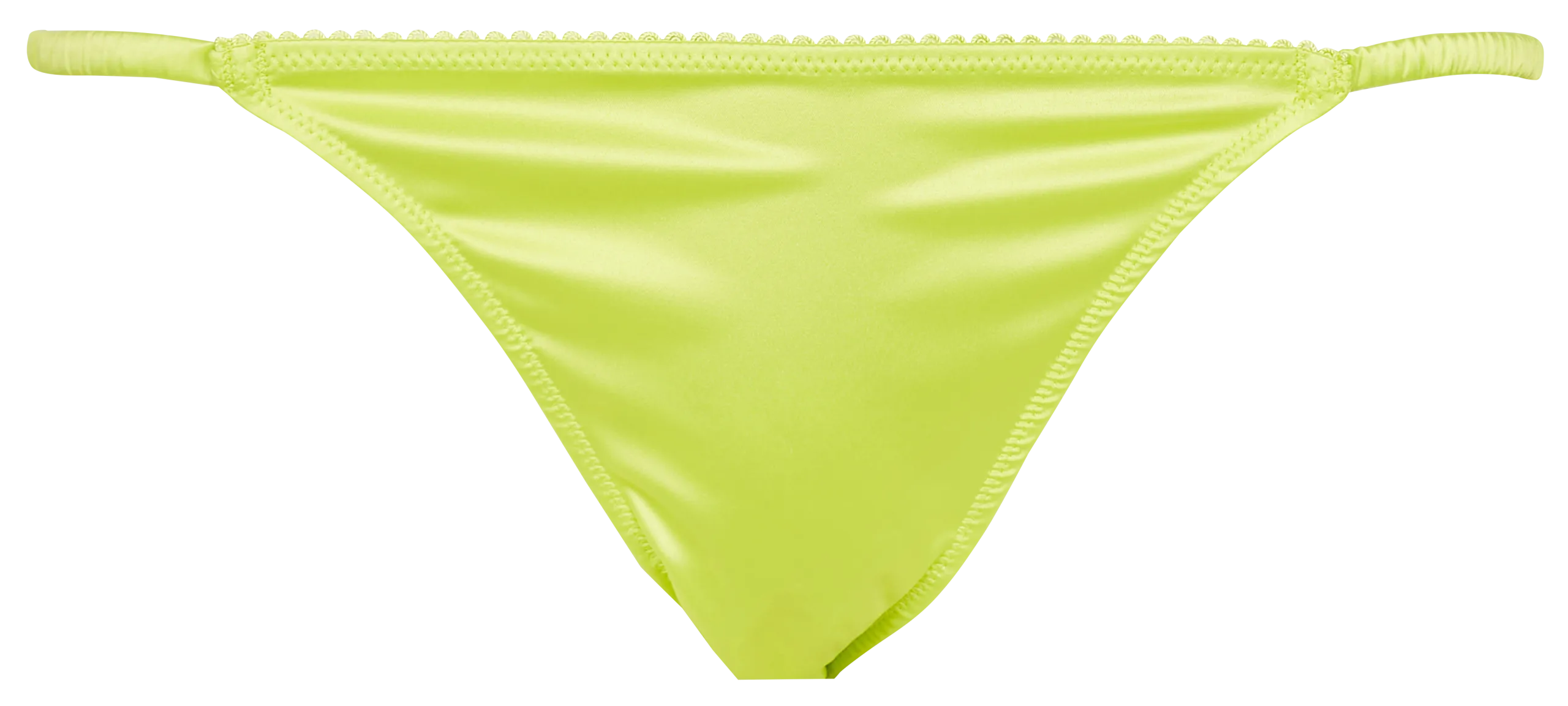 Culotte échancrée en dentelle Vert WILD ROSE