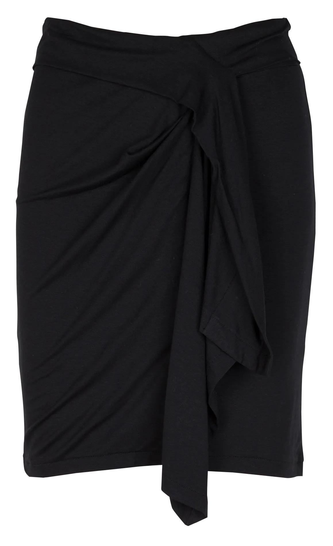 Jupe courte ajustée Noir BADIE