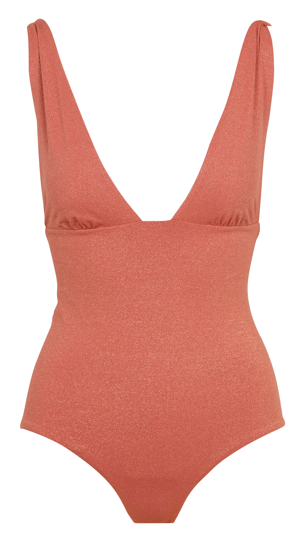 Maillot de bain 1 pièce triangle Orange IMAN
