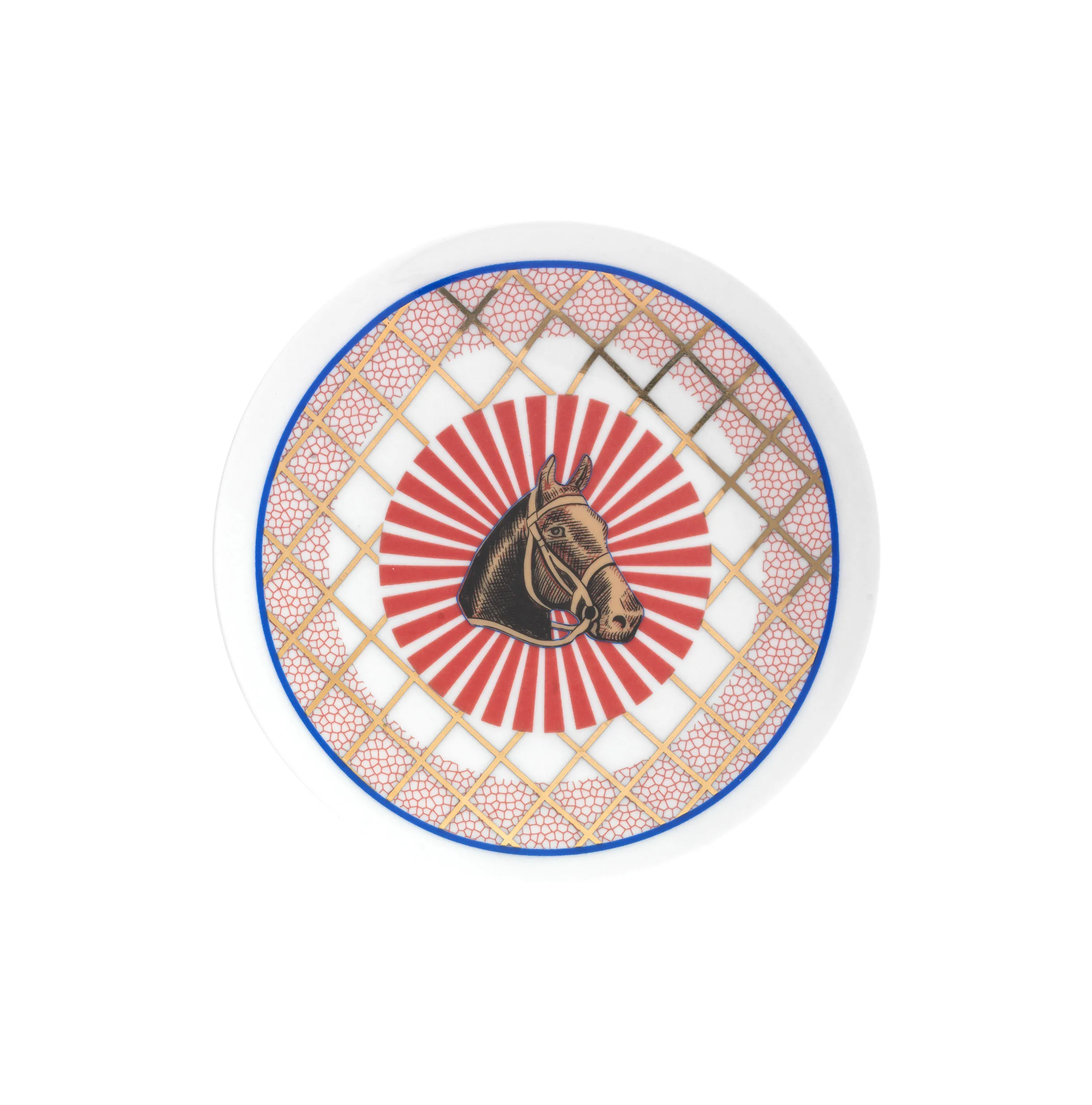 Assiette à dessert céramique Multicolore BEL PAESE - CAVALLO