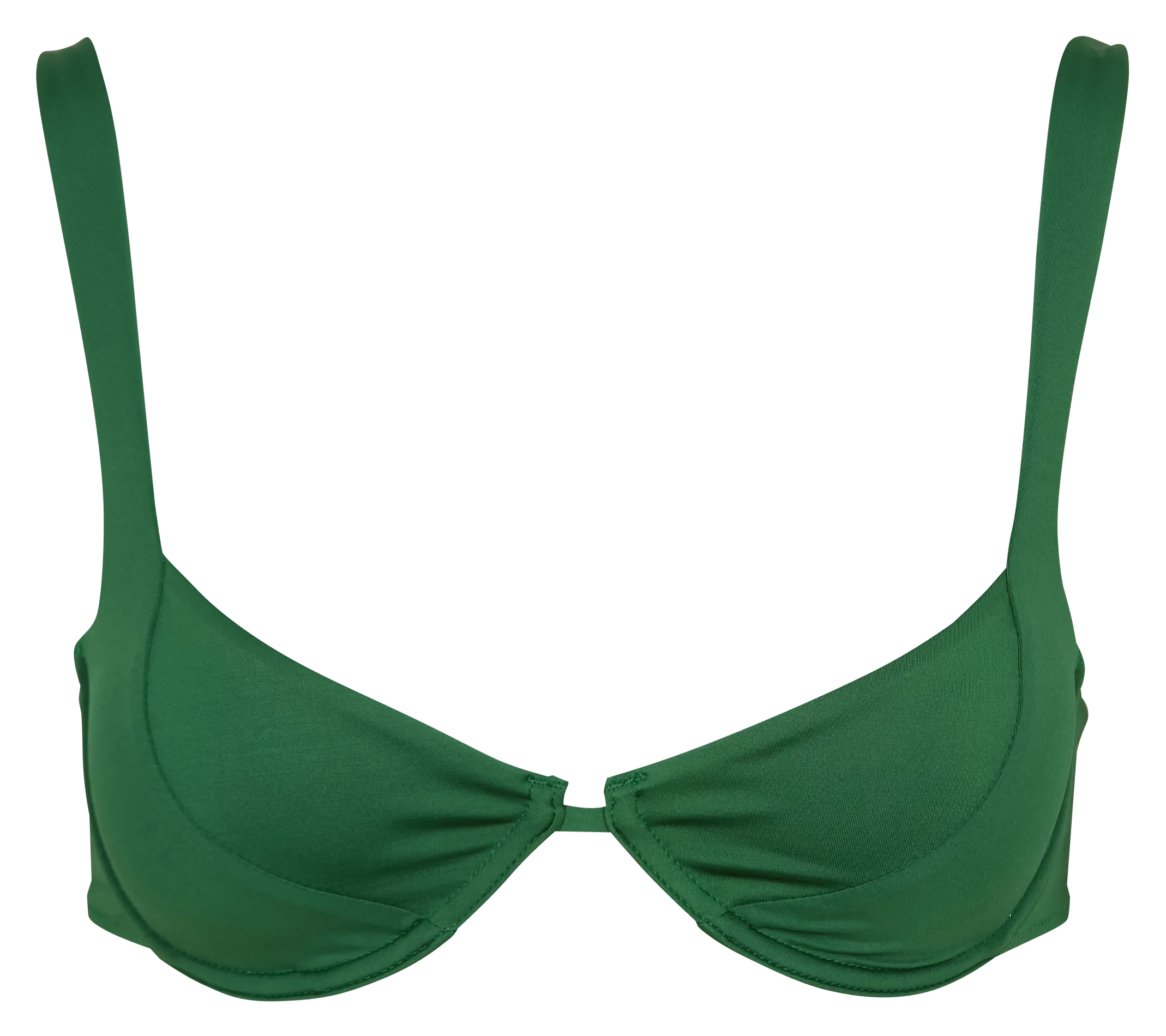 Haut de maillot de bain balconnet Vert CAMBRAY