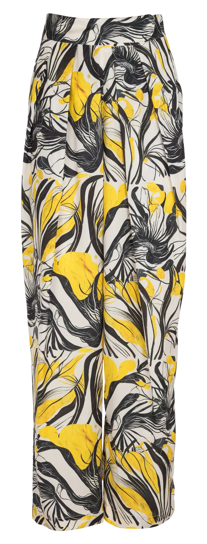 Pantalon large imprimé satiné Multicolore SAKIS