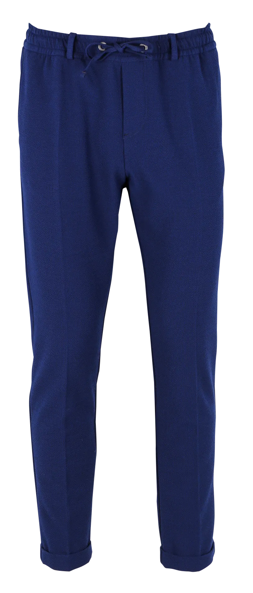 Jogging slim texturé Bleu