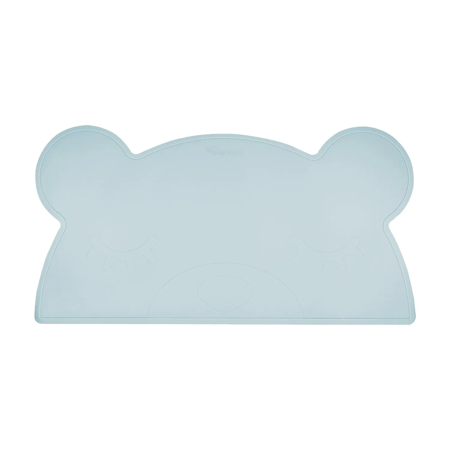 Set de table en forme d’ours en silicone Vert