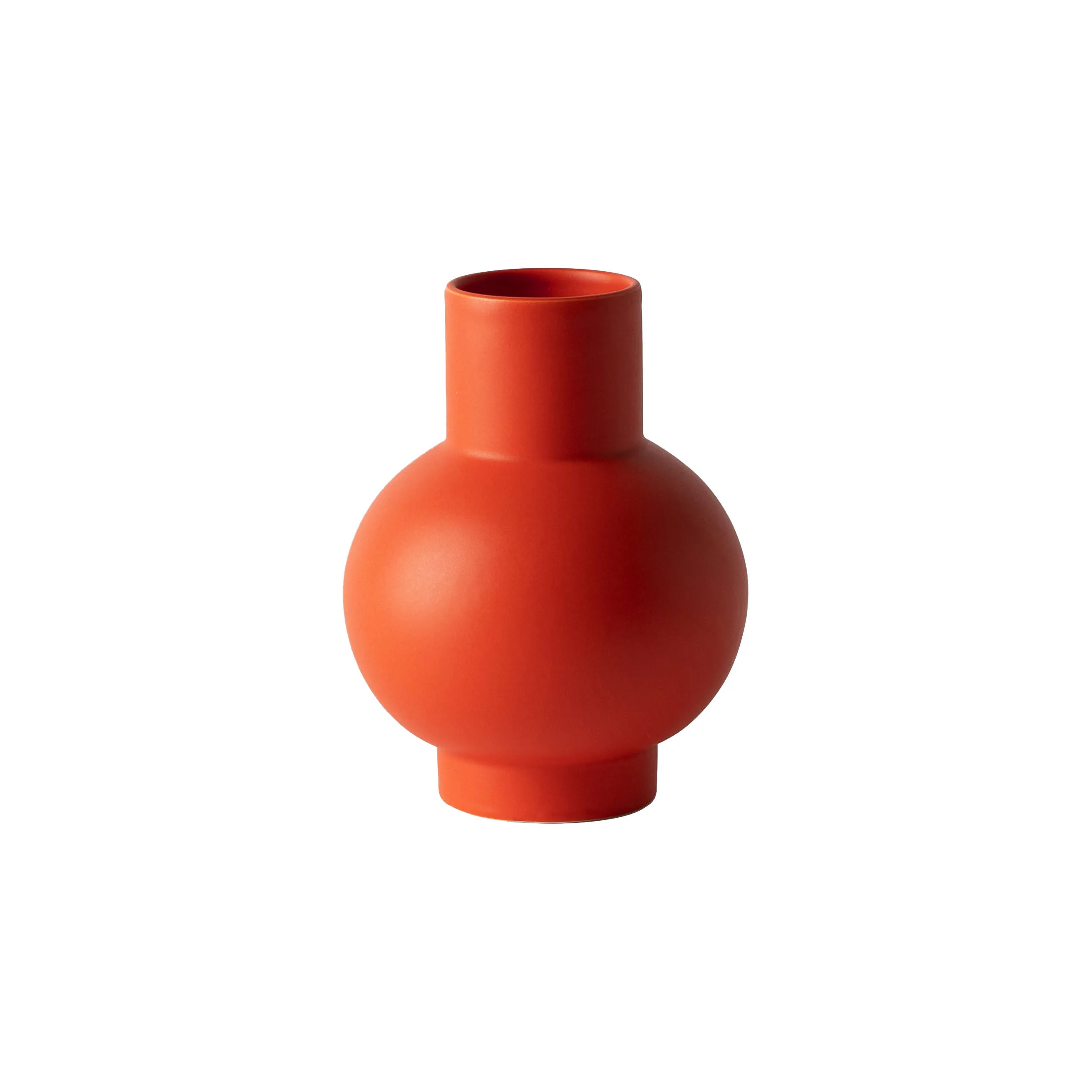 Vase céramique Orange STRØM SMALL