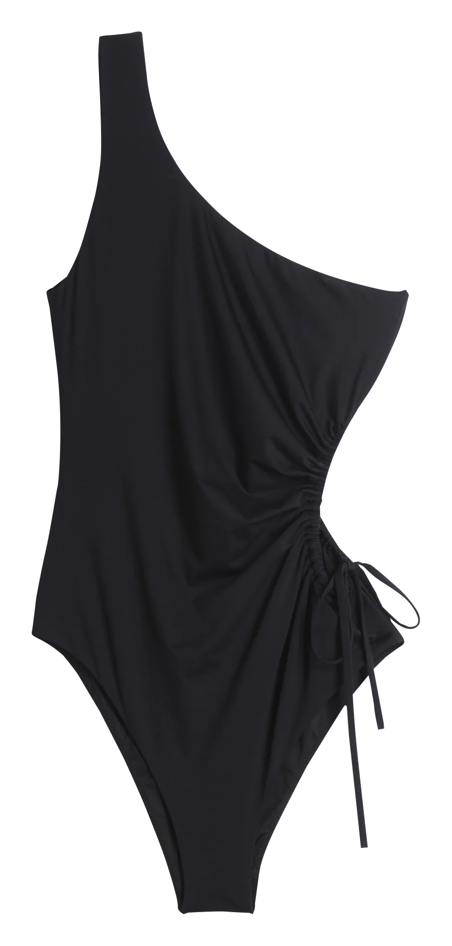 Maillot de bain asymétrique Noir AMBRE