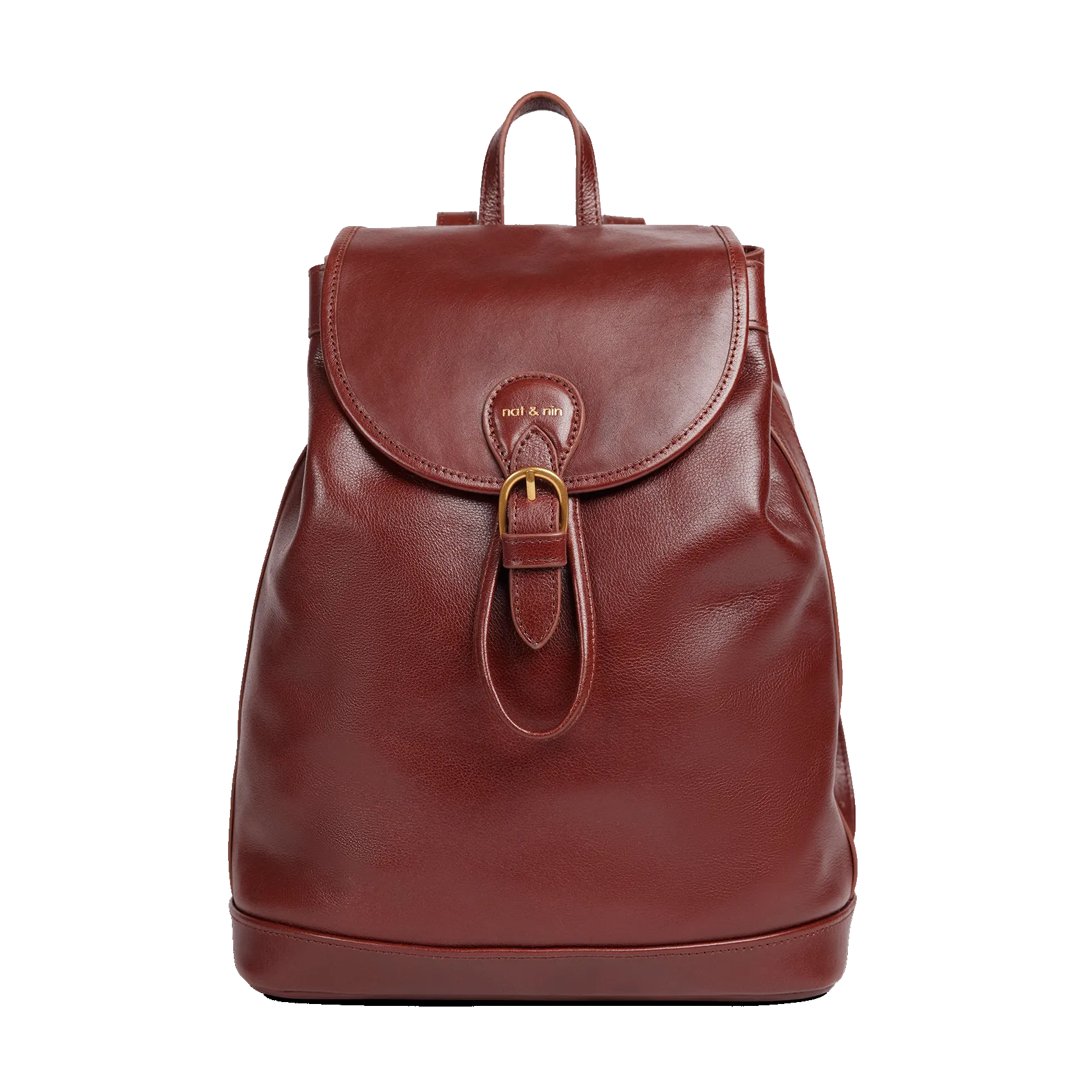 Sac à dos en cuir Marron JUDE