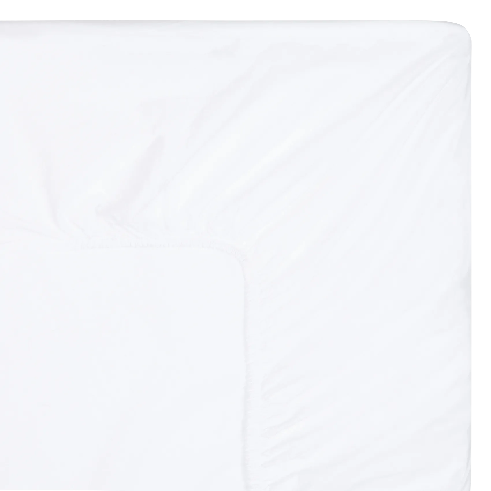 Drap housse en coton Blanc DH PERCALE