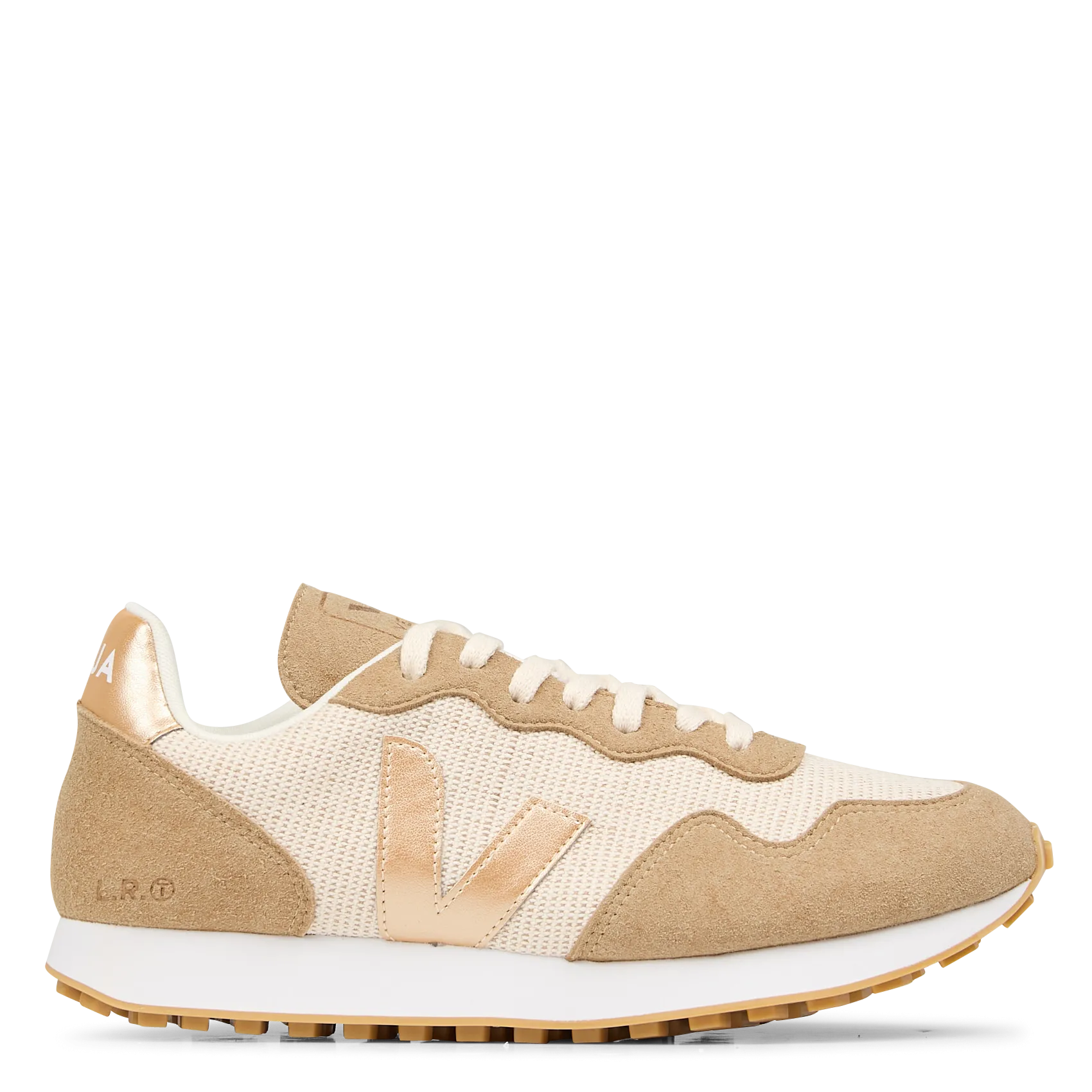 Basket basses en toile Beige SDU REC