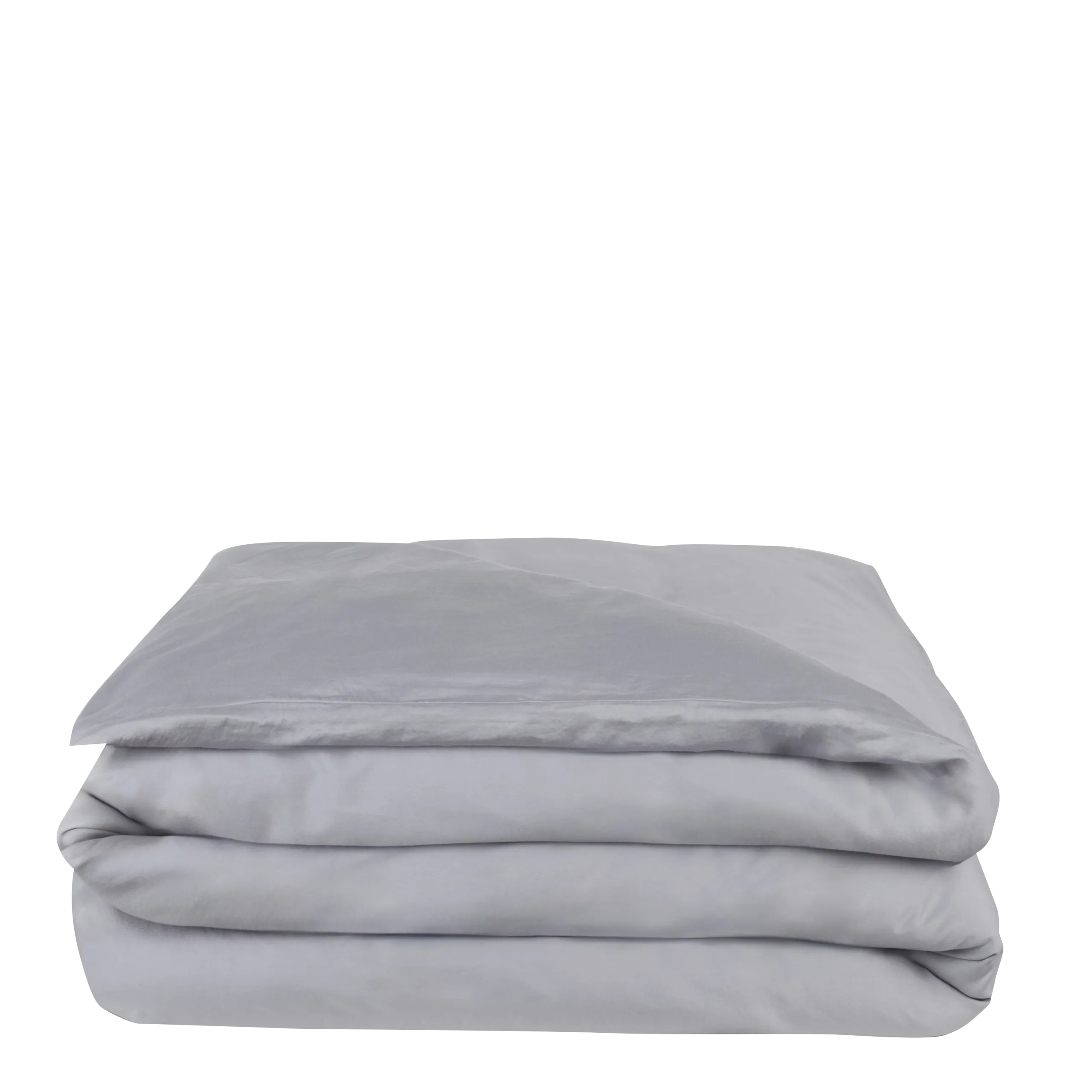 Housse de couette en coton Gris HC SATIN