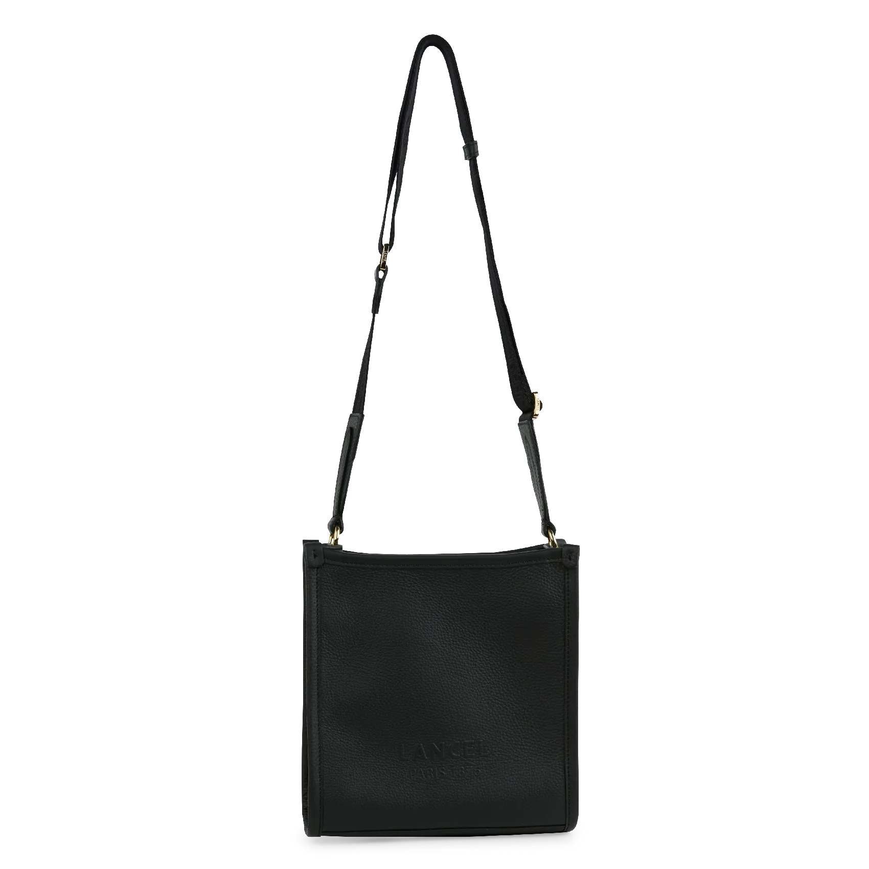 Sac bandoulière en cuir Noir JOUR S