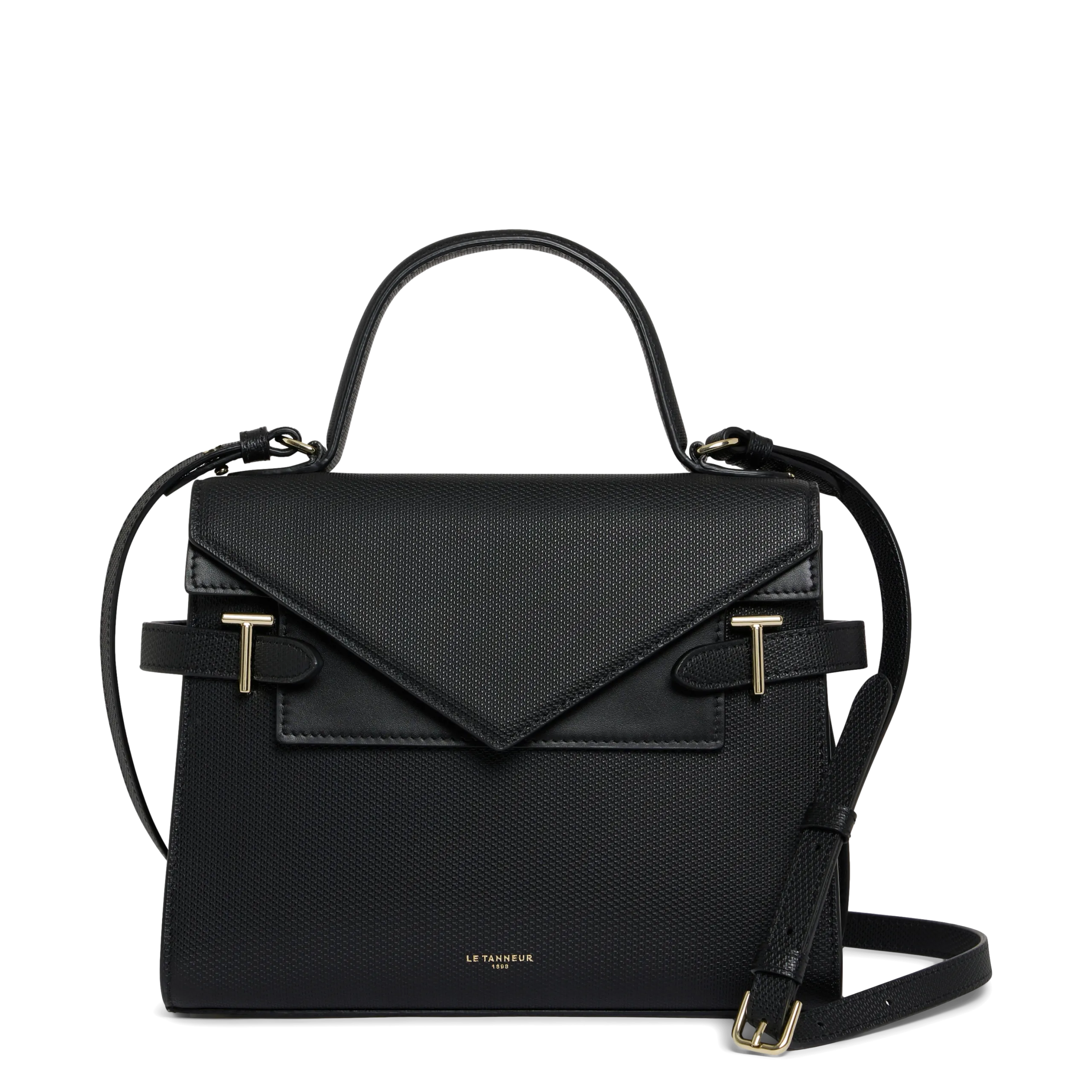 Sac en cuir Noir EMILIE