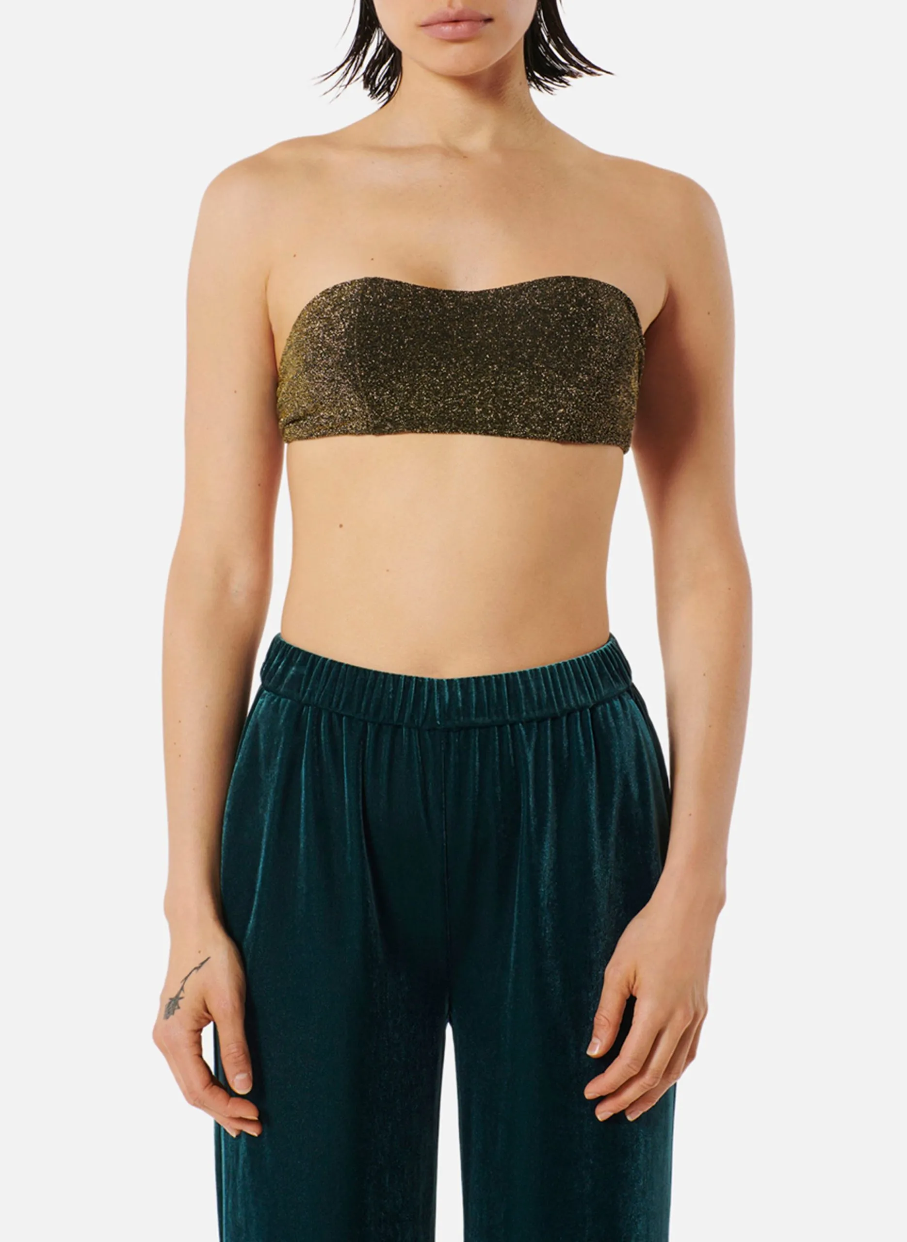 Bandeau à fils métallisés Doré ALT