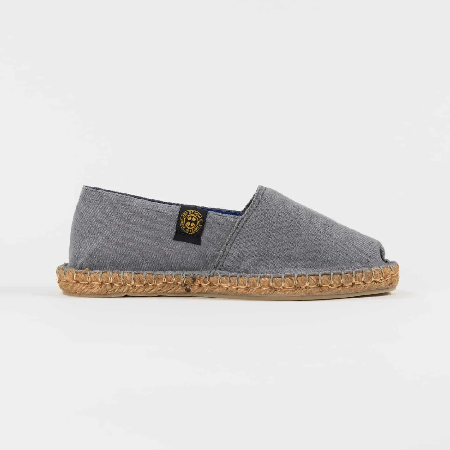 Espadrilles unies unie Gris DECONTRACTE