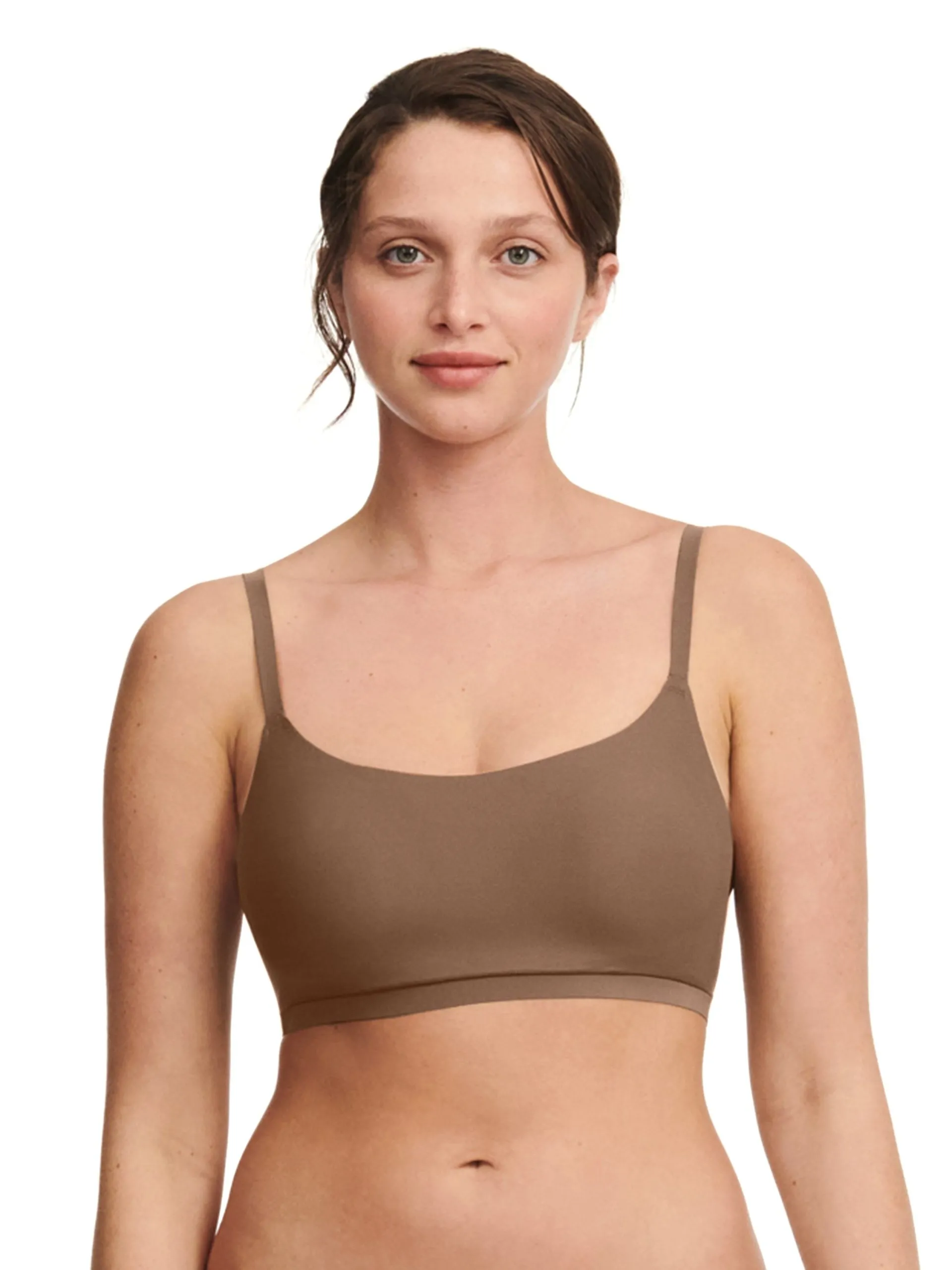 Bralette coques Marron SOFTSTRETCH