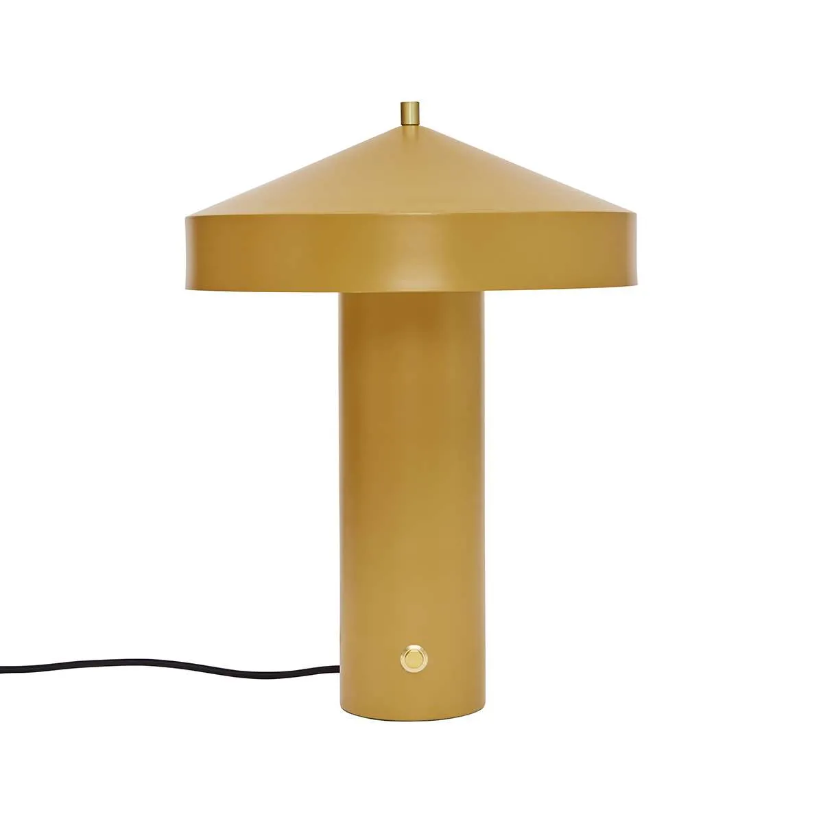 Lampe en métal Jaune