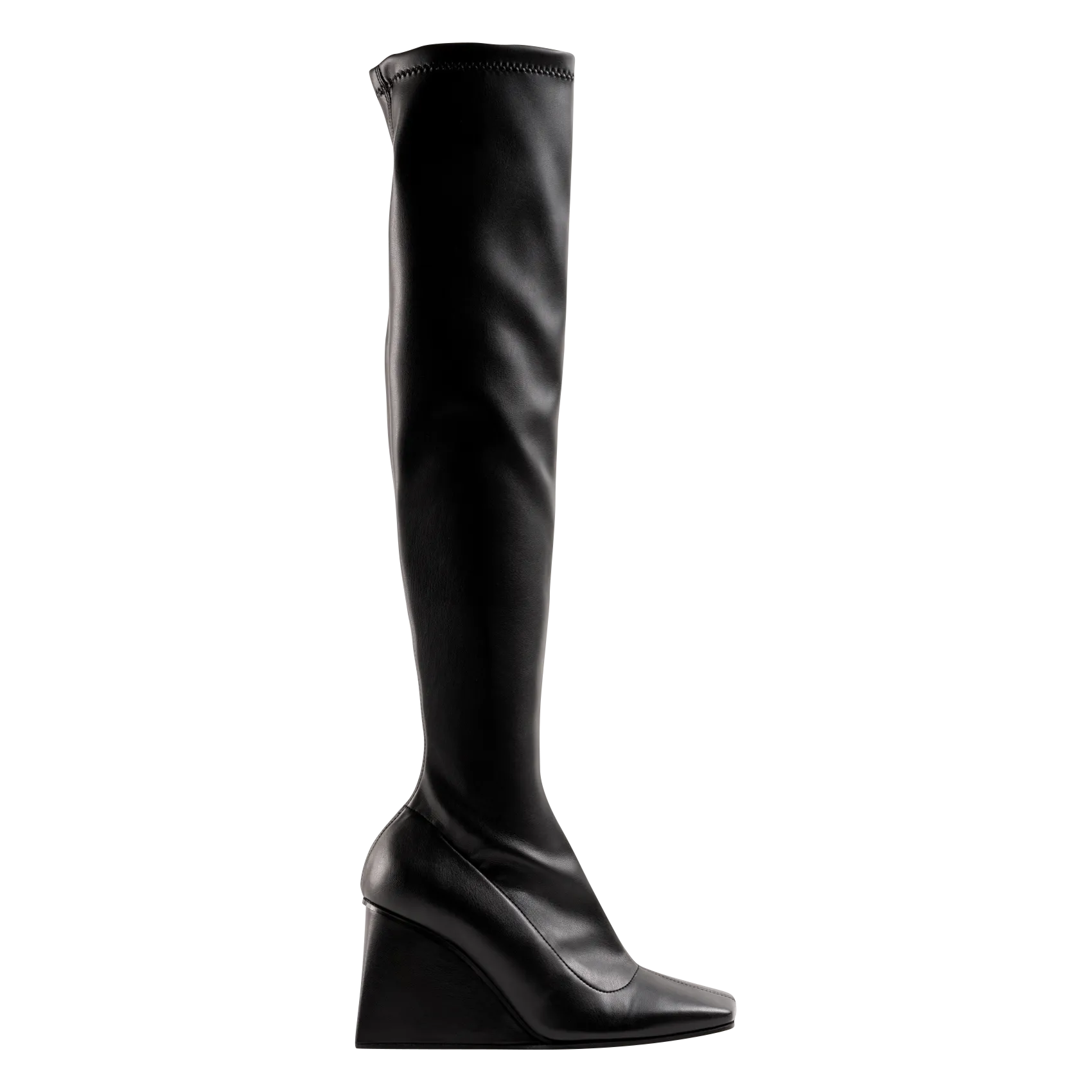 Cuissardes effet cuir Noir JIN