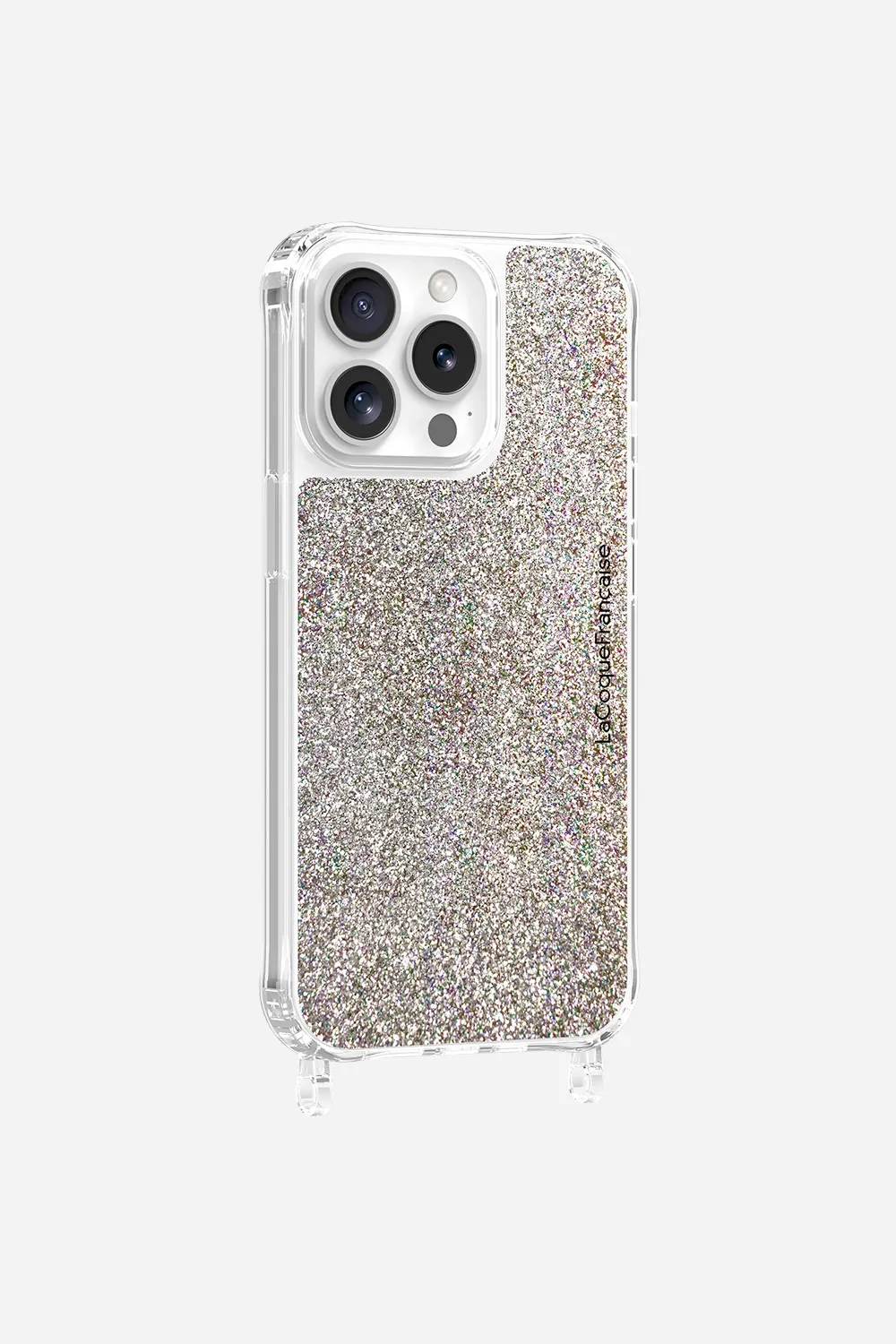 Coque de téléphone paillettes avec anneaux pour iphone 13 pro Multicolore