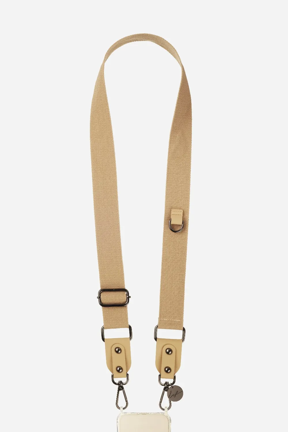 Cordon de téléphone en coton Beige NOE