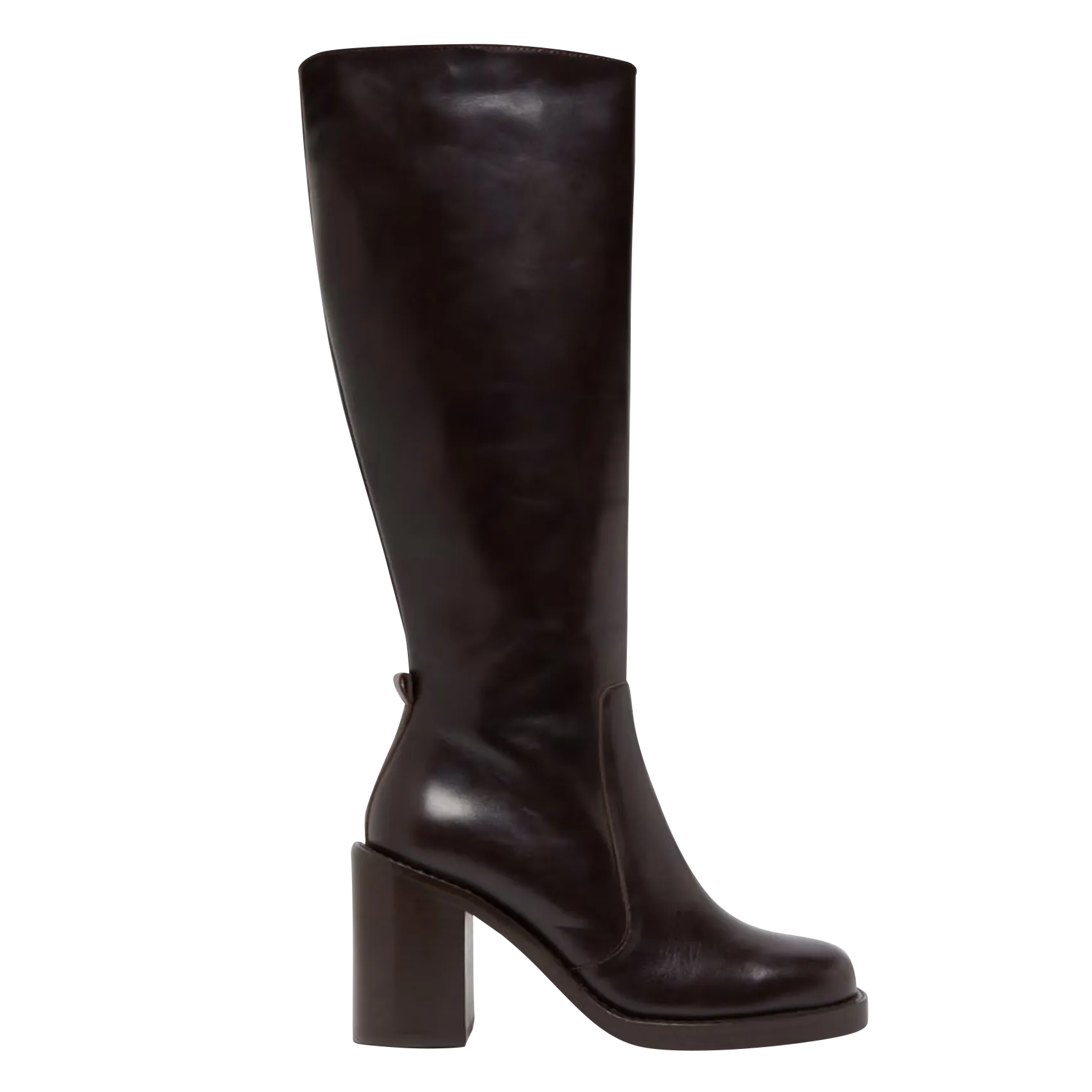 Bottes en cuir Marron BRETZEL