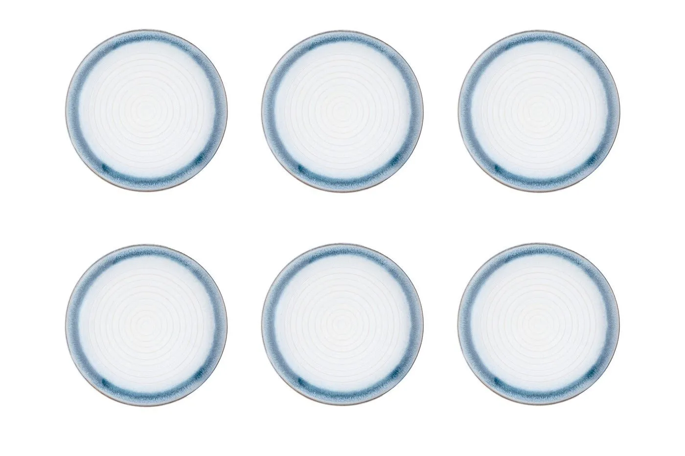 Assiette cosmos ø21,5cm - 6 pièces - azur Bleu