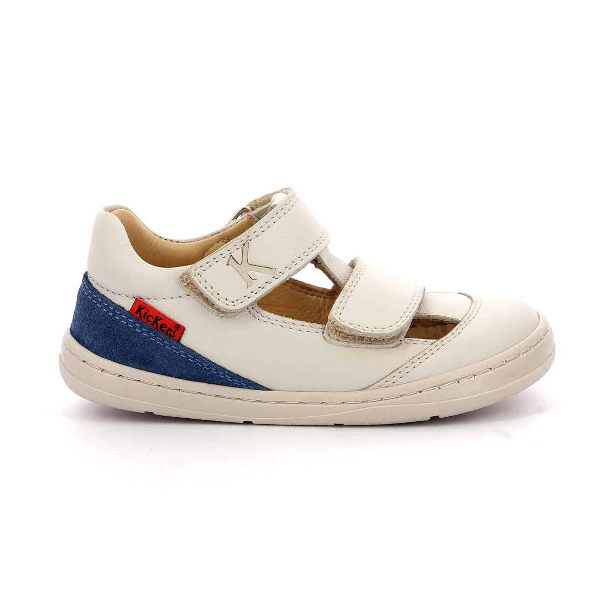 Sneakers basses cuir Blanc KICKBLOOM