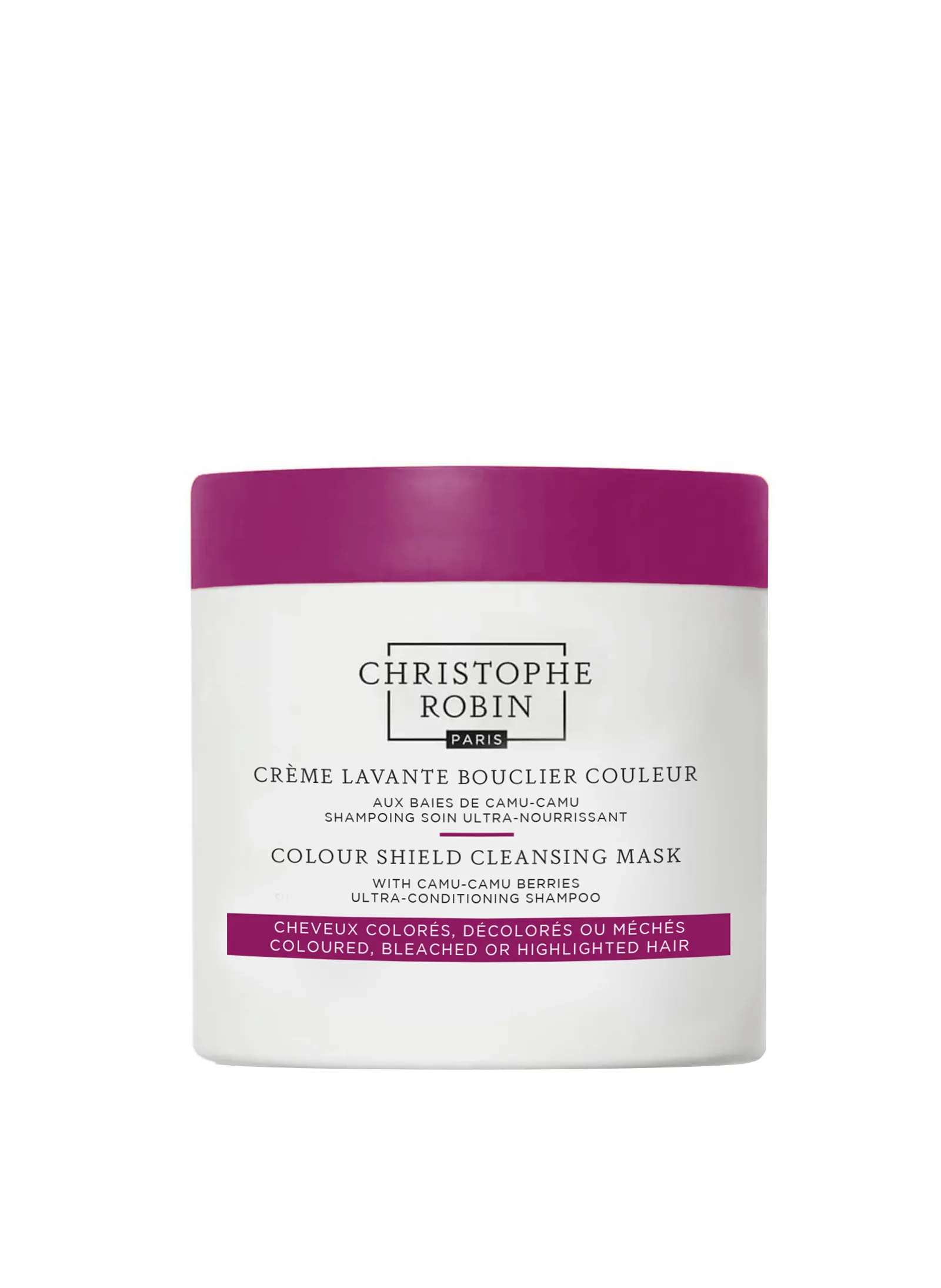 Crème lavante bouclier couleur aux baies de camu-camu