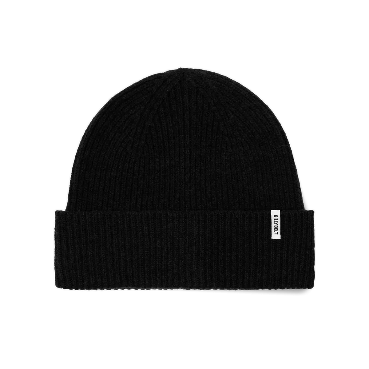 Bonnet en laine d'agneau Noir NOIR