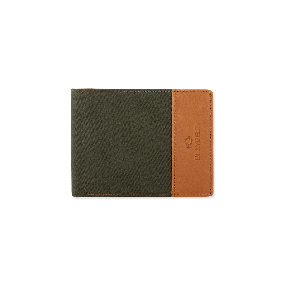 Portefeuille en cuir Kaki KAKI