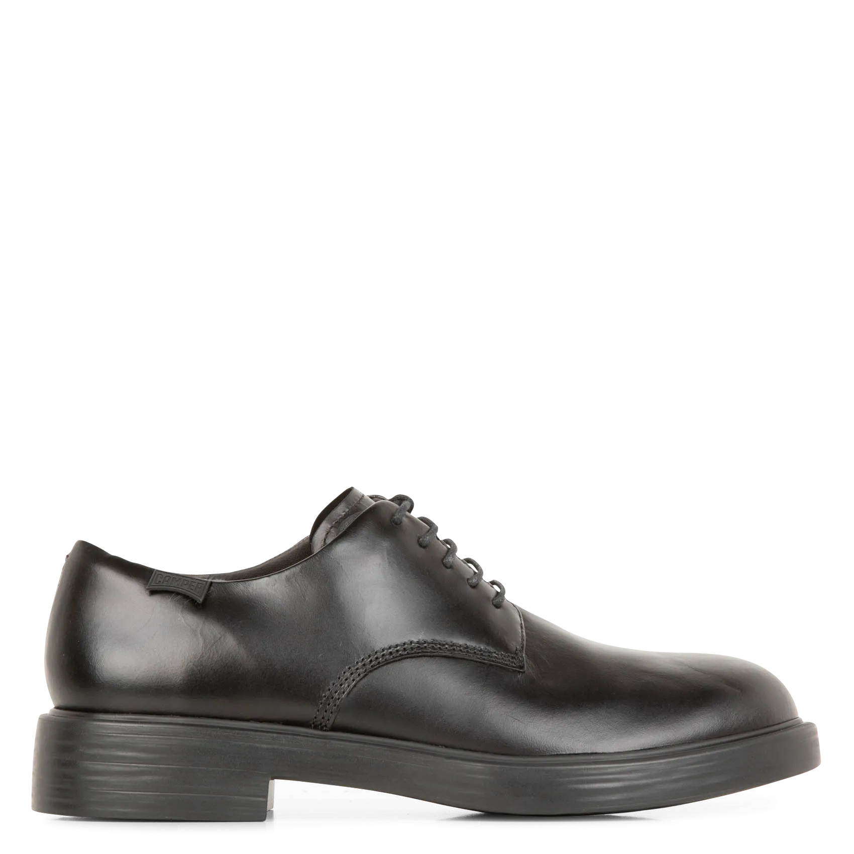 Mocassins bout rond en cuir Noir DEAN