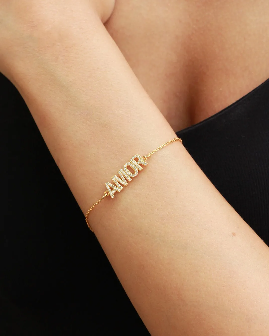 Bracelet amor Doré AMOR