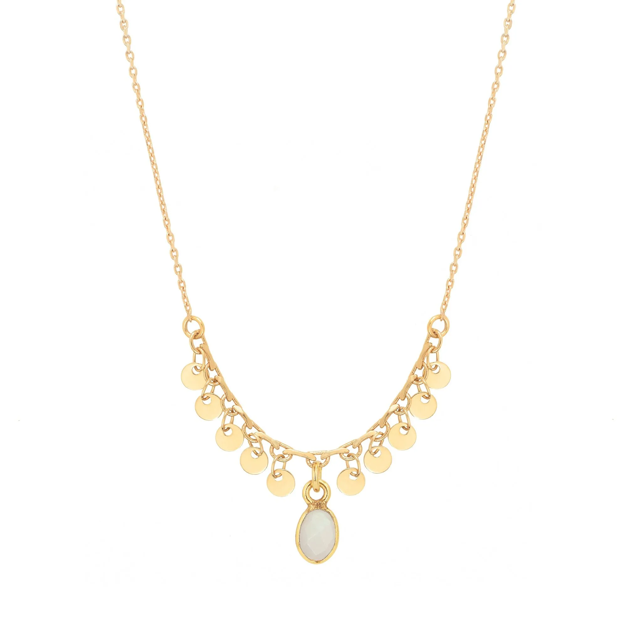 Collier simran Blanc SIMRAN