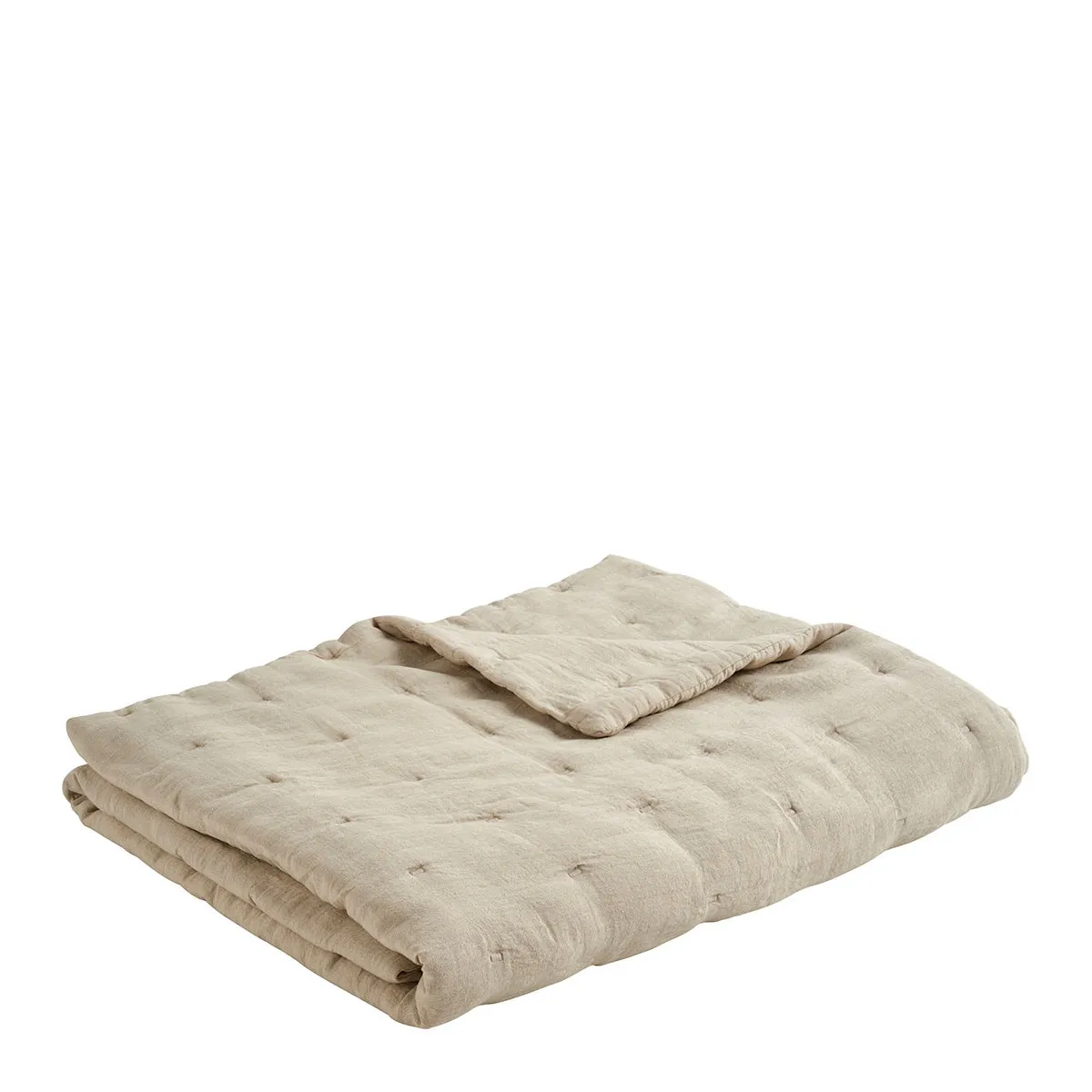 Couvre-lit chloé en lin lavé - 230 x 180 cm - naturel Beige CHLOÉ