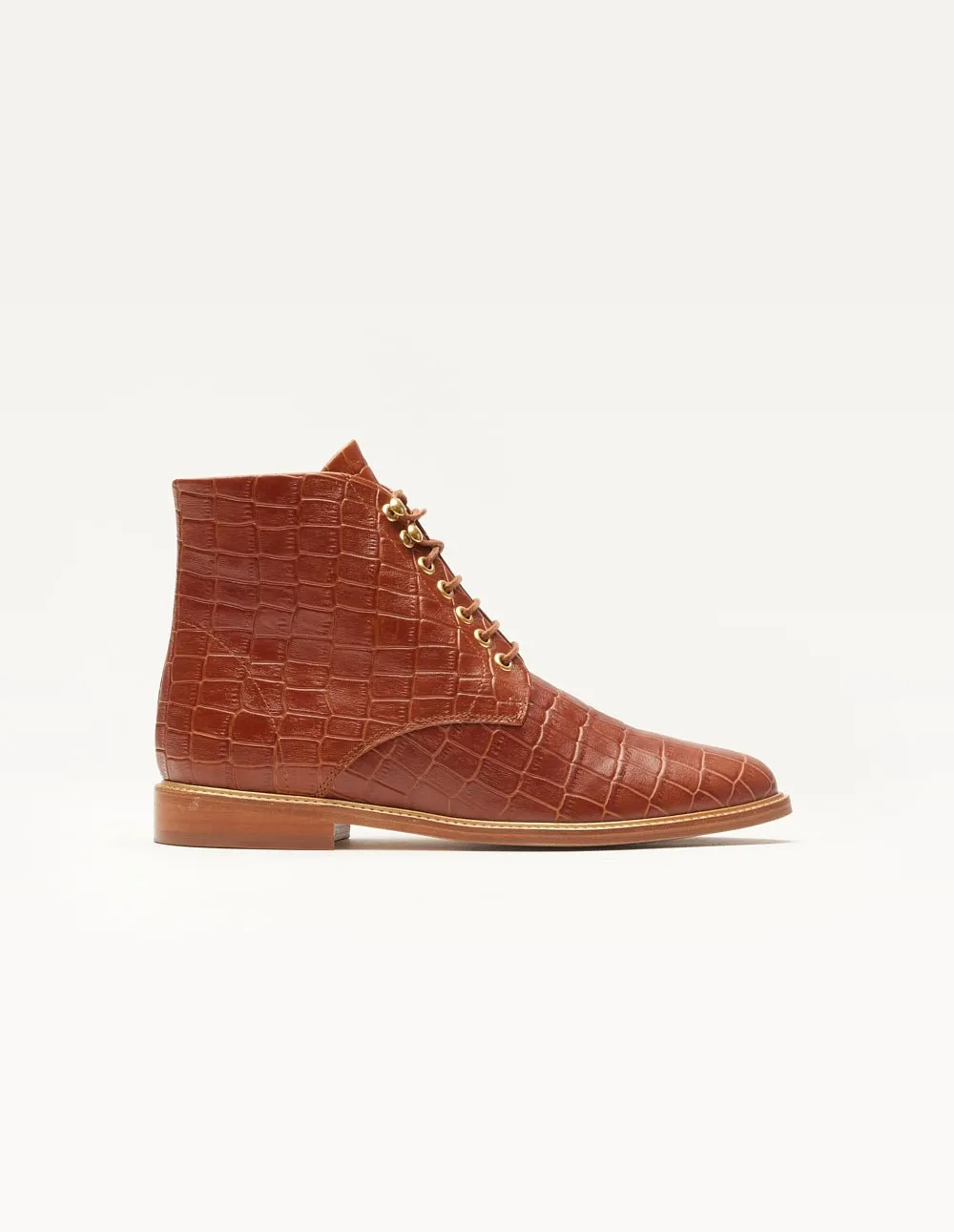 Bottines Marron Lucienne