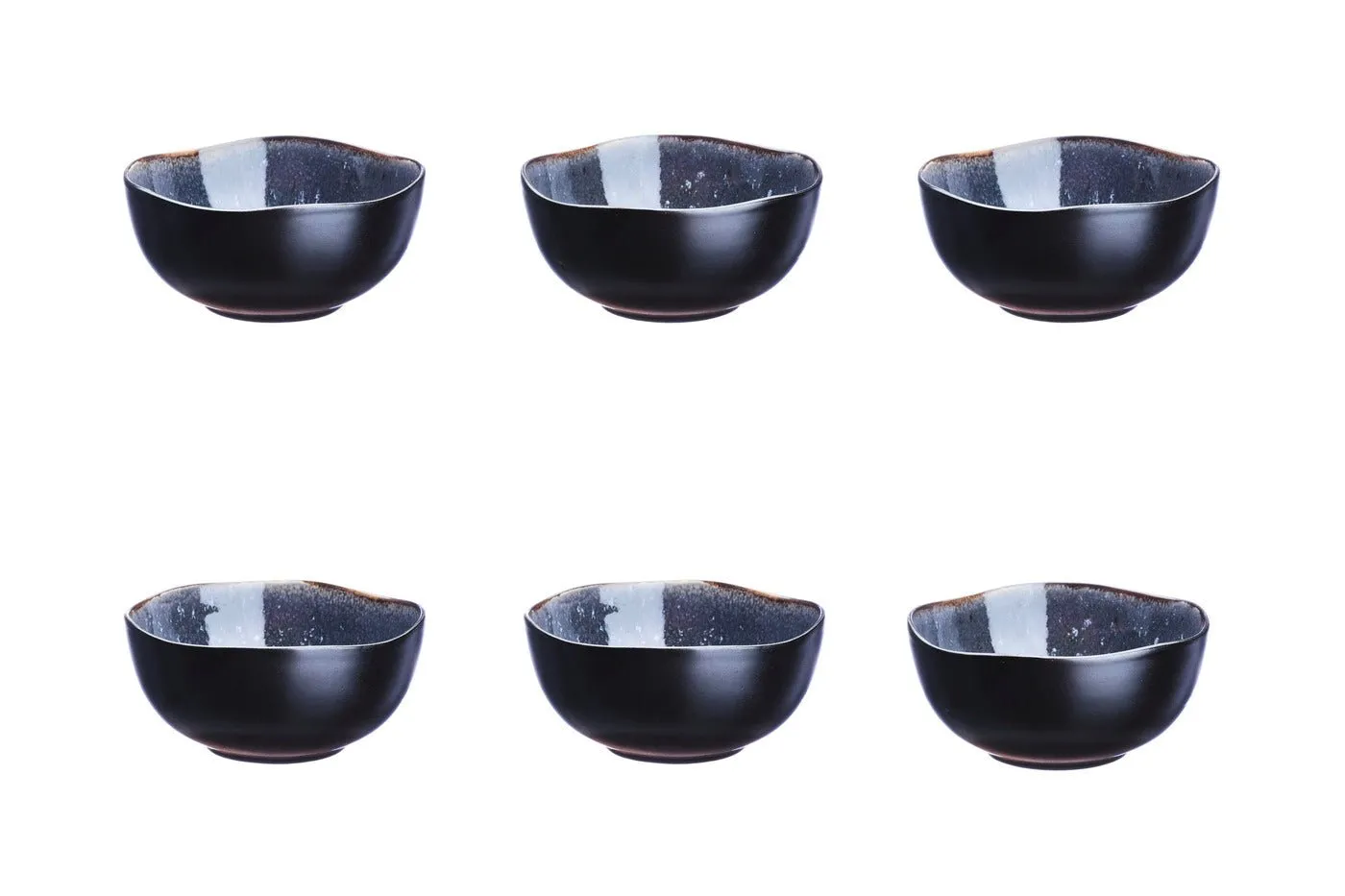 Bol iris ø12cm - 6 pièces - bleu nuit Bleu