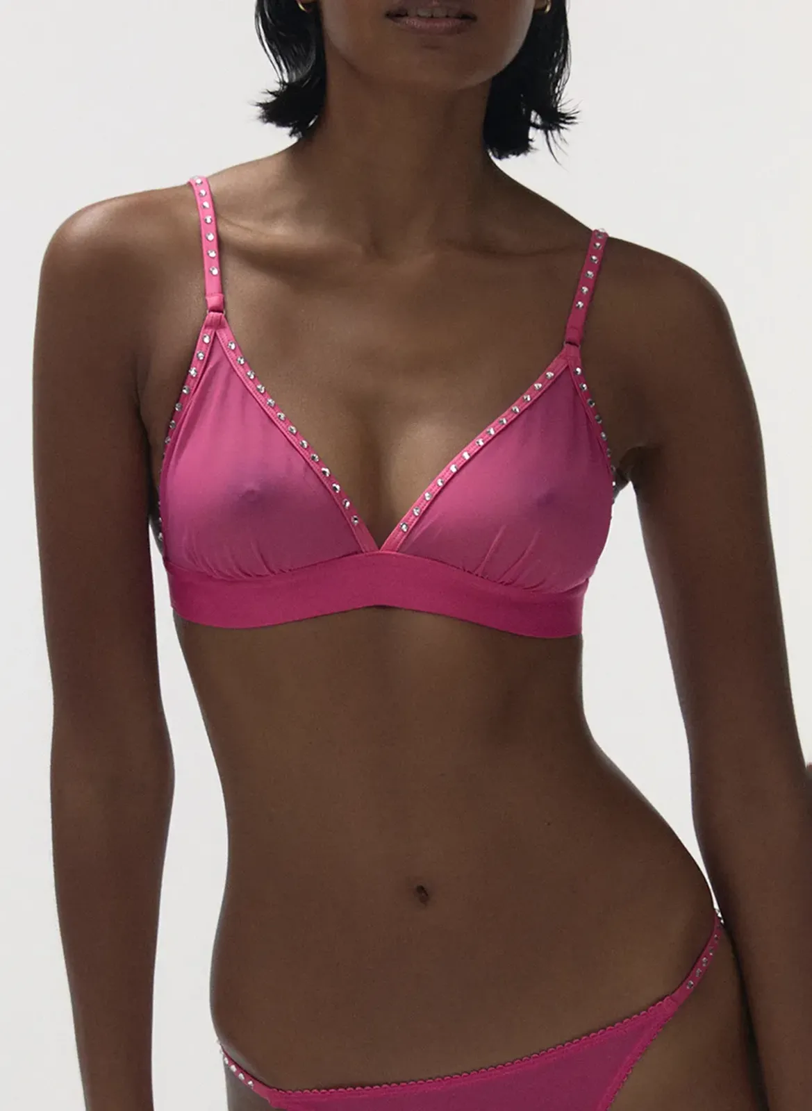 Bralette triangle Rose UMA